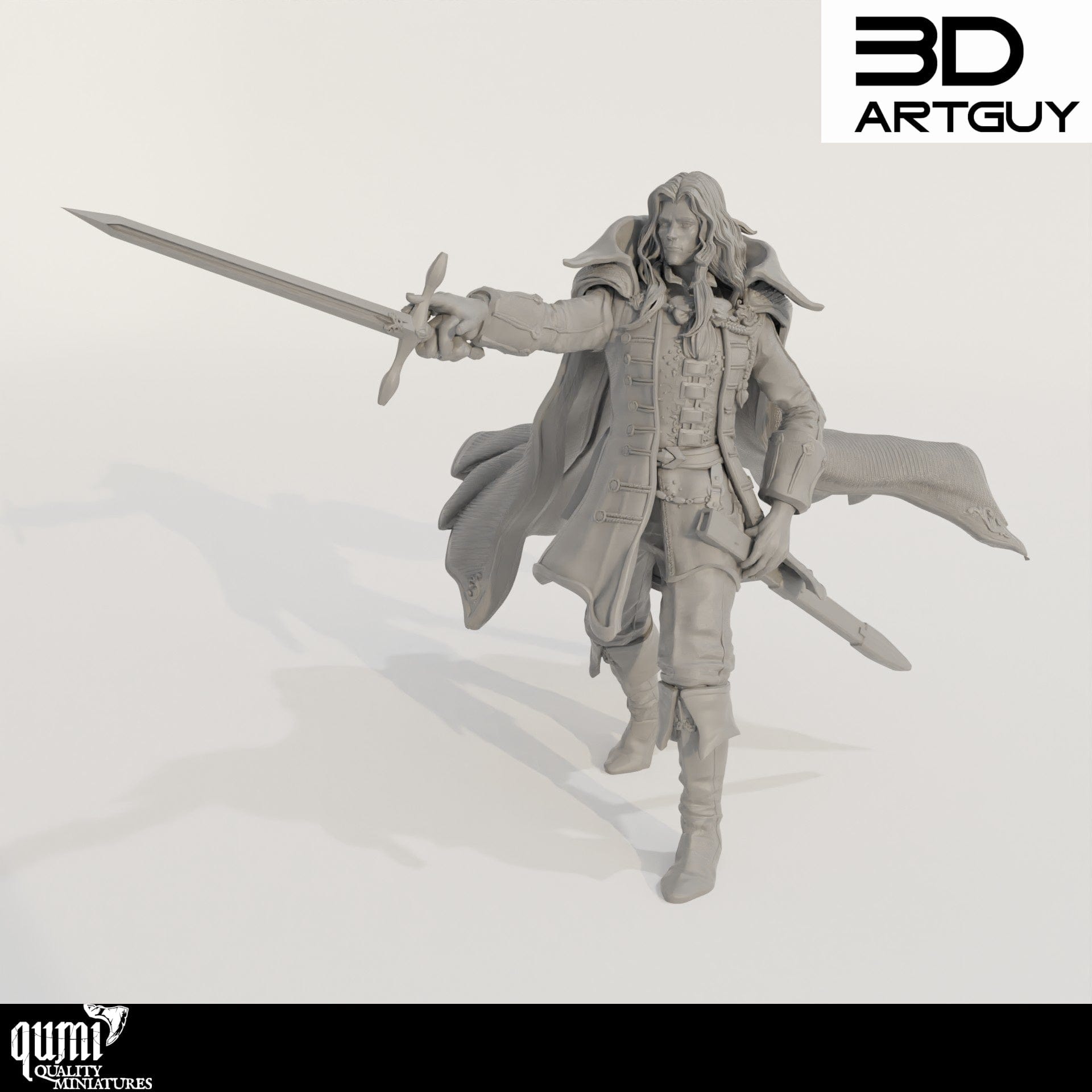 Tabletop RPG Miniature Noble - Qumi Quality Miniatures - Qumi Wargaming Mini Model Figure