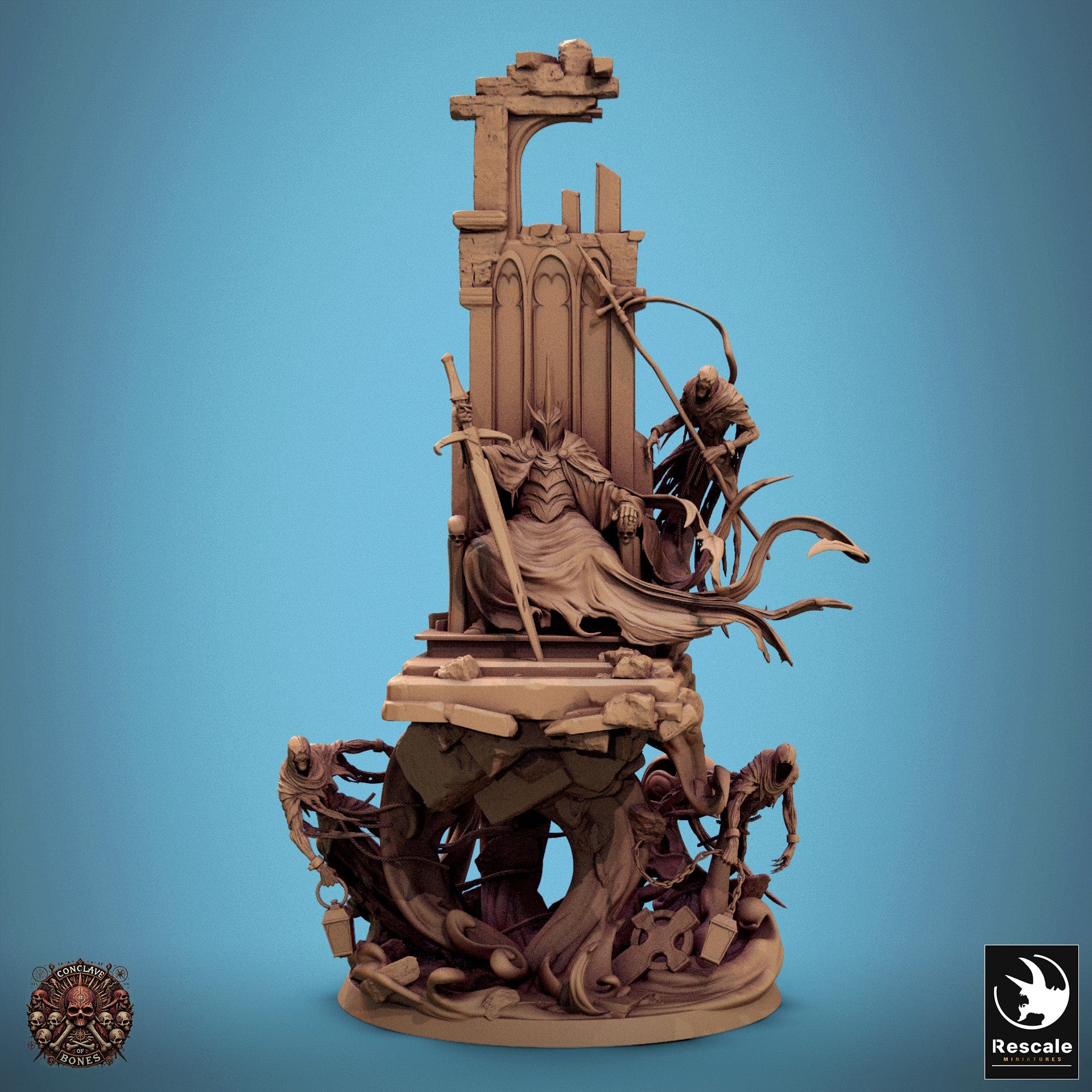 Tabletop RPG Miniature Ombral - 32mm Qumi Rescale Miniatures Quality Miniatures - Qumi Wargaming Mini Model Figure