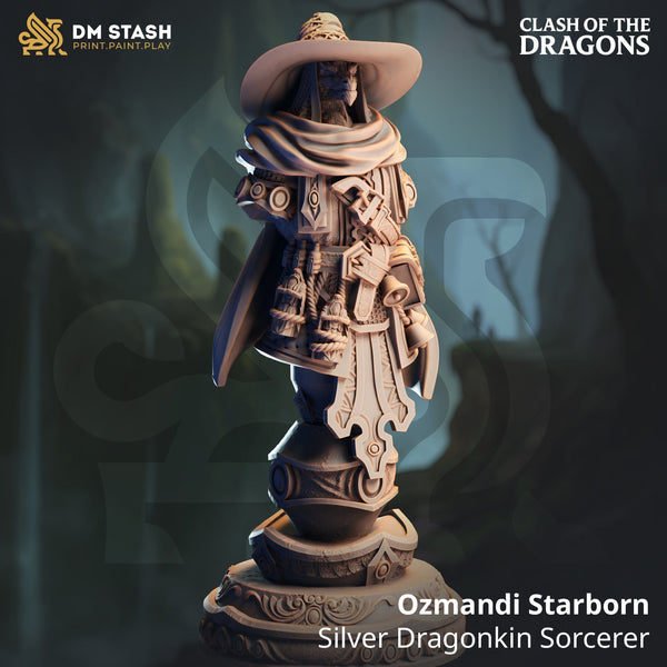 Tabletop RPG Miniature Ozmandi Sorcerer BUST Qumi DM Stash