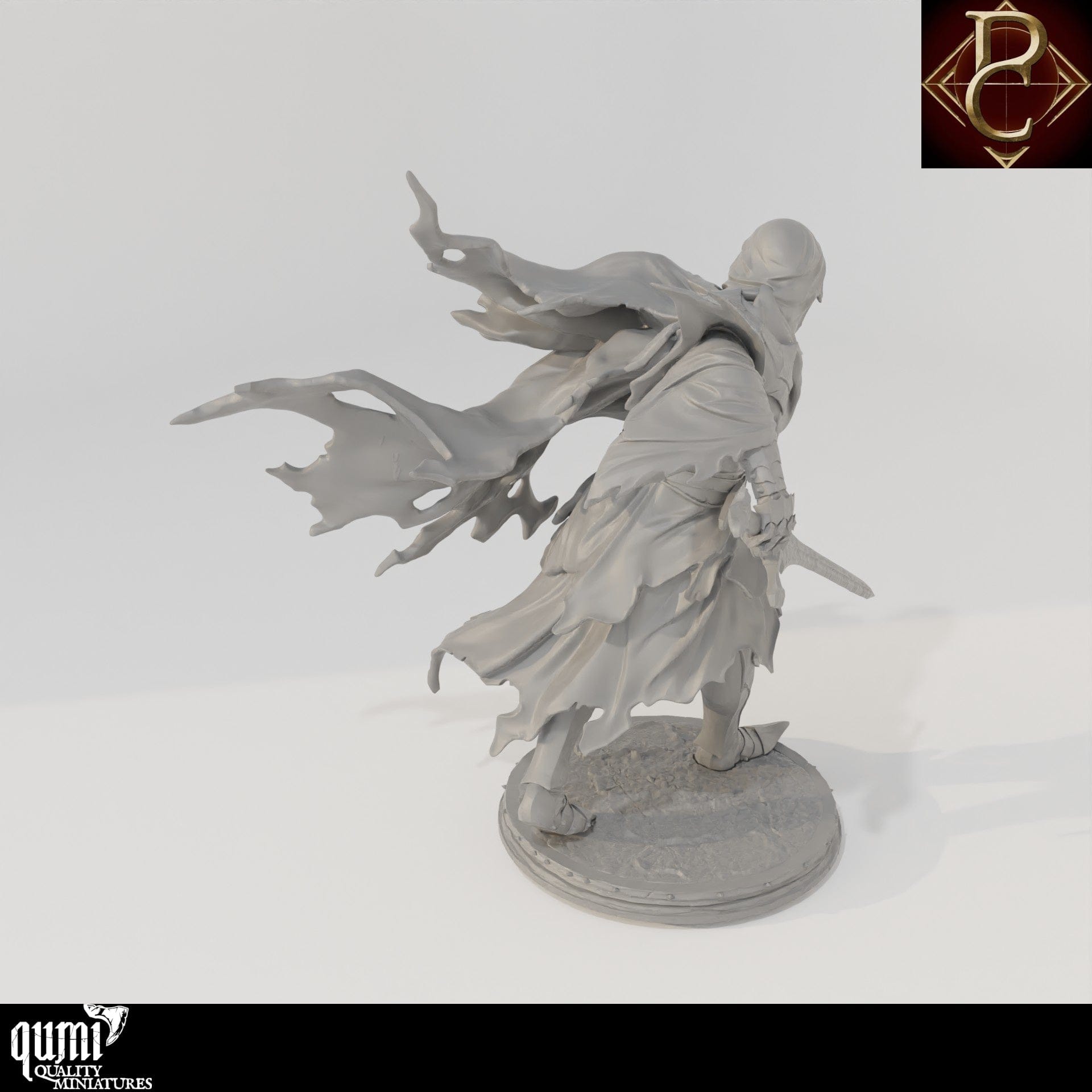 Tabletop RPG Miniature Savarkar - 32mm to XL Size - Qumi - Parasite Collectibles Quality Miniatures - Qumi Wargaming Mini Model Figure