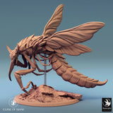 Creature Tabletop Miniature - Skycutter by Qumi, 3D printed resin tabletop miniature for RPGs, wargaming and painting