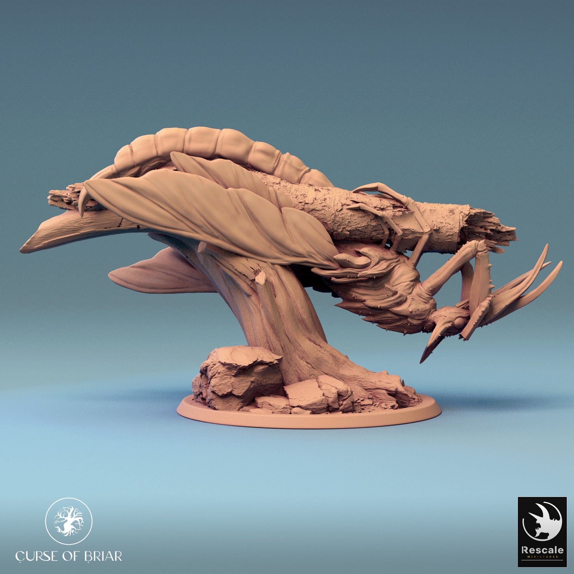 Tabletop RPG Miniature Skycutter - 32mm Qumi - Rescale Miniatures Quality Miniatures - Qumi Wargaming Mini Model Figure