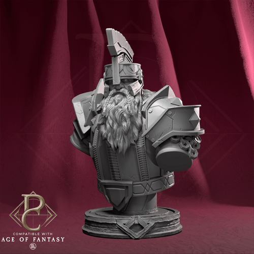 Stormkeeper Torbjorn Miniatur-Büste | Qumi