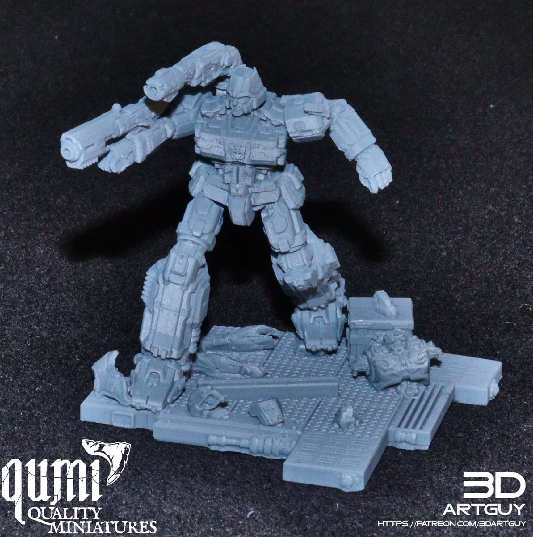 Tabletop RPG Miniature Tank in Disguise - Mini Size L Quality Miniatures - Qumi Wargaming Mini Model Figure