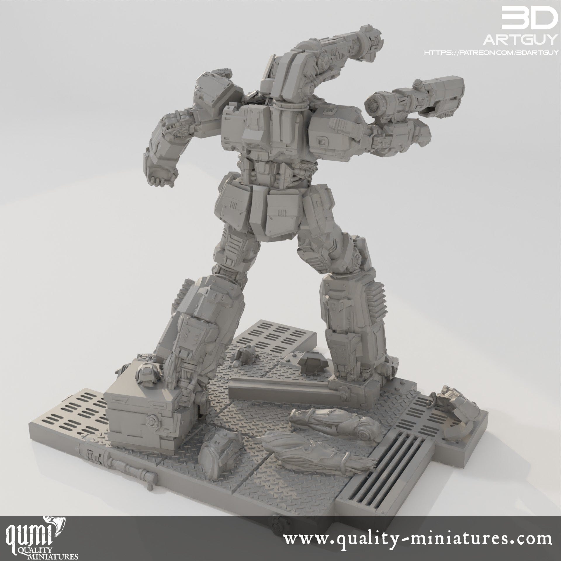 Tabletop RPG Miniature Tank in Disguise - Mini Size L Quality Miniatures - Qumi Wargaming Mini Model Figure