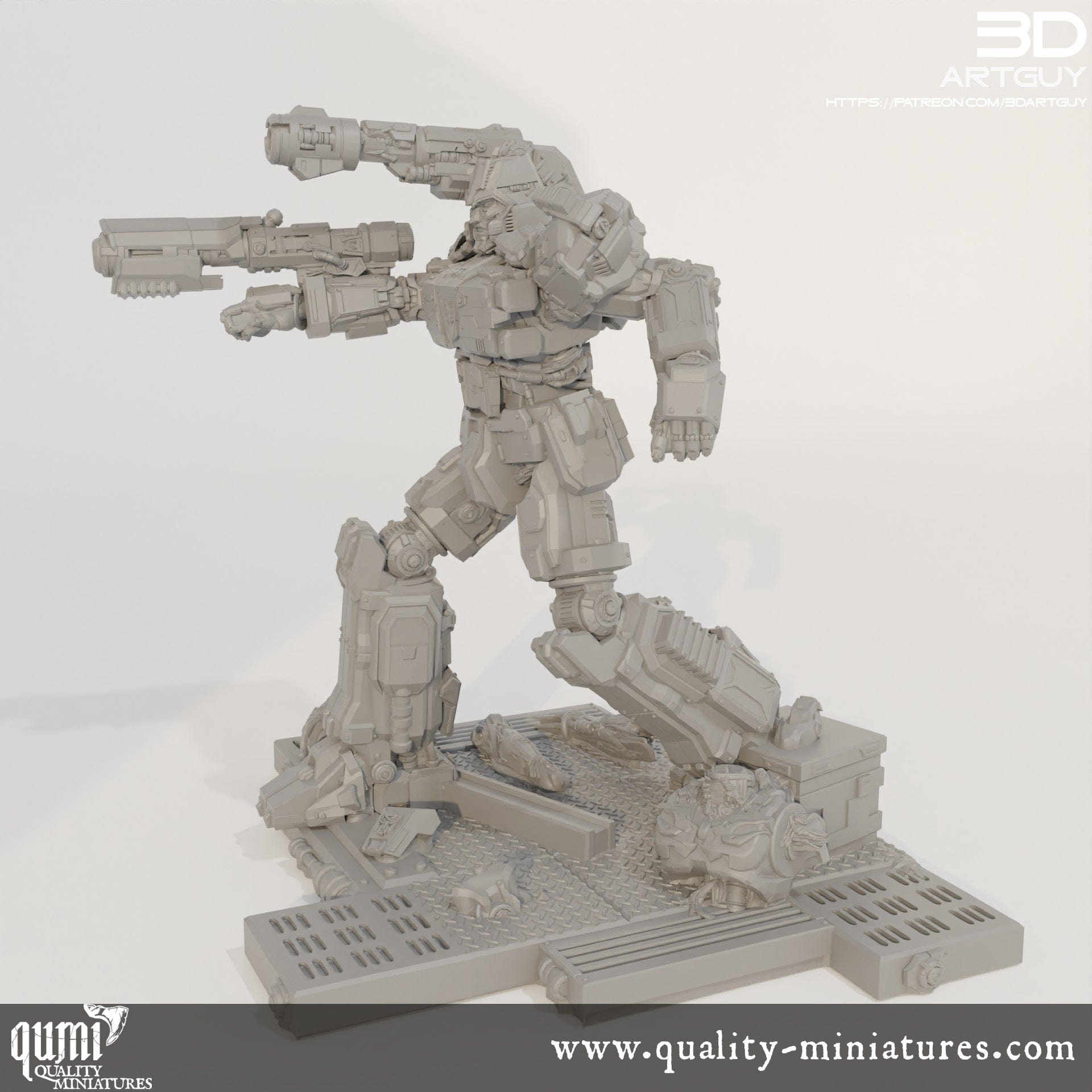 Tabletop RPG Miniature Tank in Disguise - Mini Size L Quality Miniatures - Qumi Wargaming Mini Model Figure