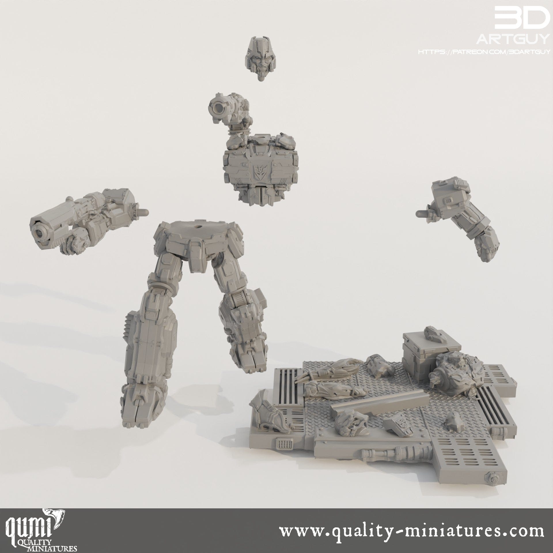 Tabletop RPG Miniature Tank in Disguise - Mini Size L Quality Miniatures - Qumi Wargaming Mini Model Figure