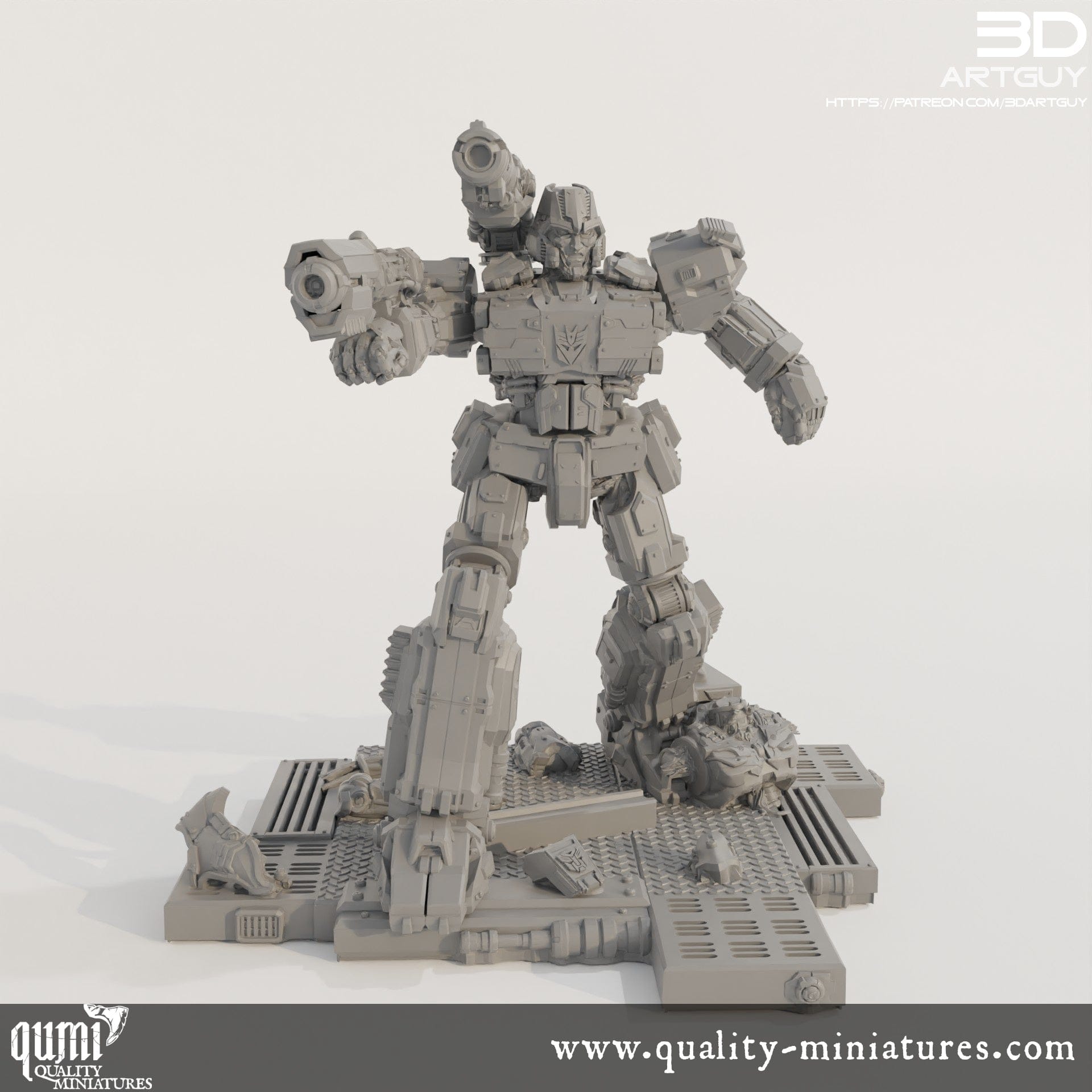 Tabletop RPG Miniature Tank in Disguise - Mini Size L Quality Miniatures - Qumi Wargaming Mini Model Figure