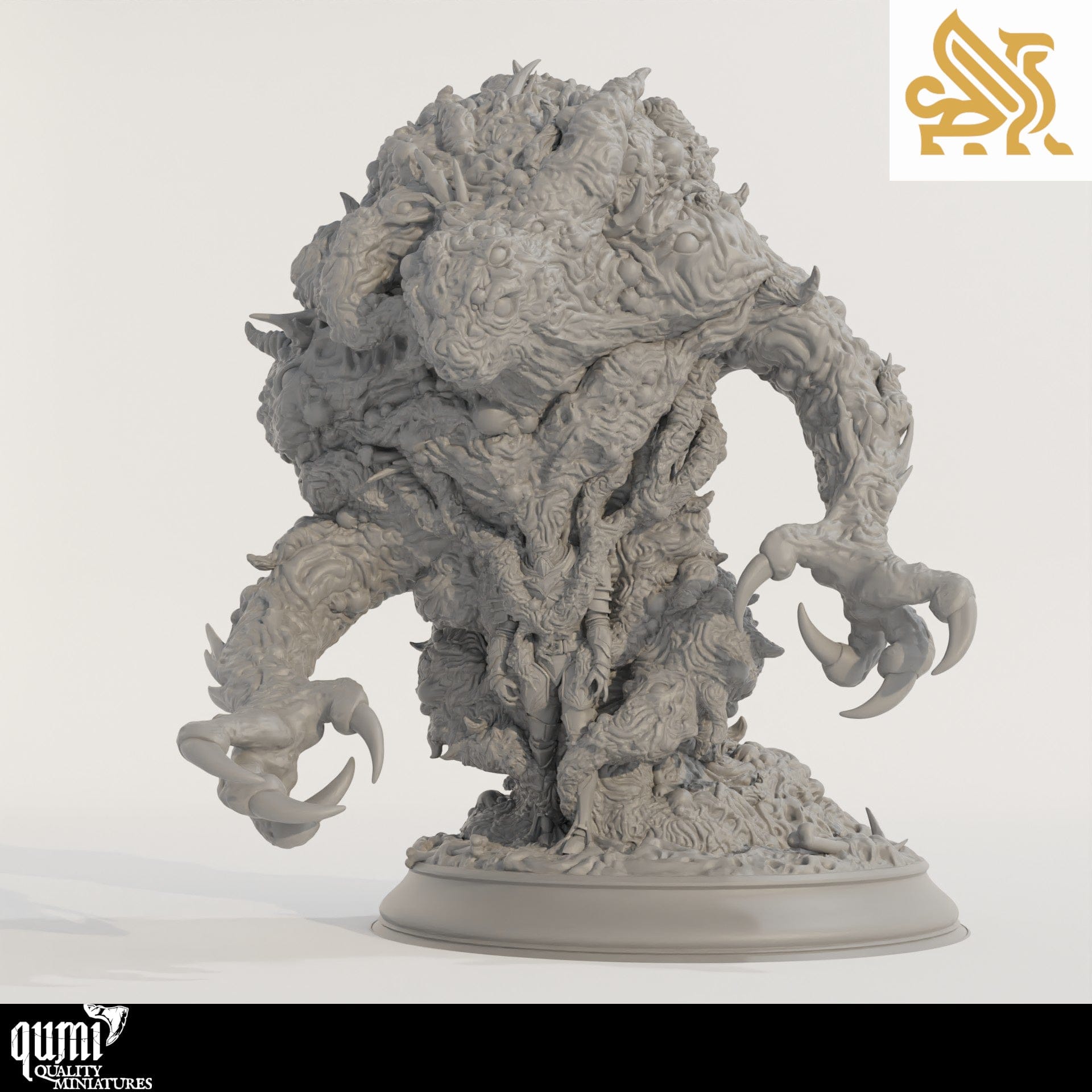 Tabletop RPG Miniature The Amalgamation - 32mm - Qumi - DM Stash Quality Miniatures - Qumi Wargaming Mini Model Figure