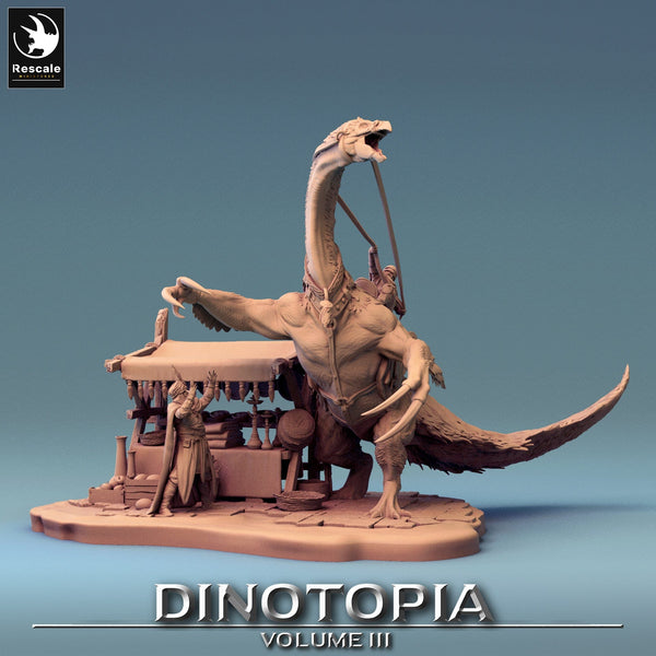 Therizinosaurus Accident Dinosaur Tabletop-Miniatur – Dinotopi | Qumi
