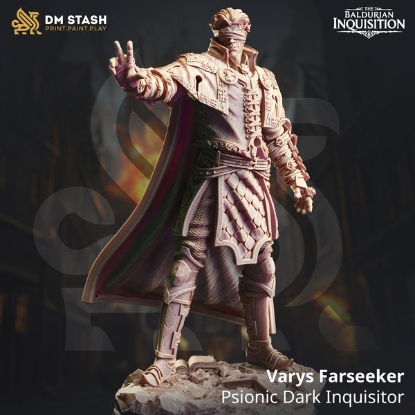 Tabletop Inquisitor Miniatur Varys 32mm 75mm DM Stash