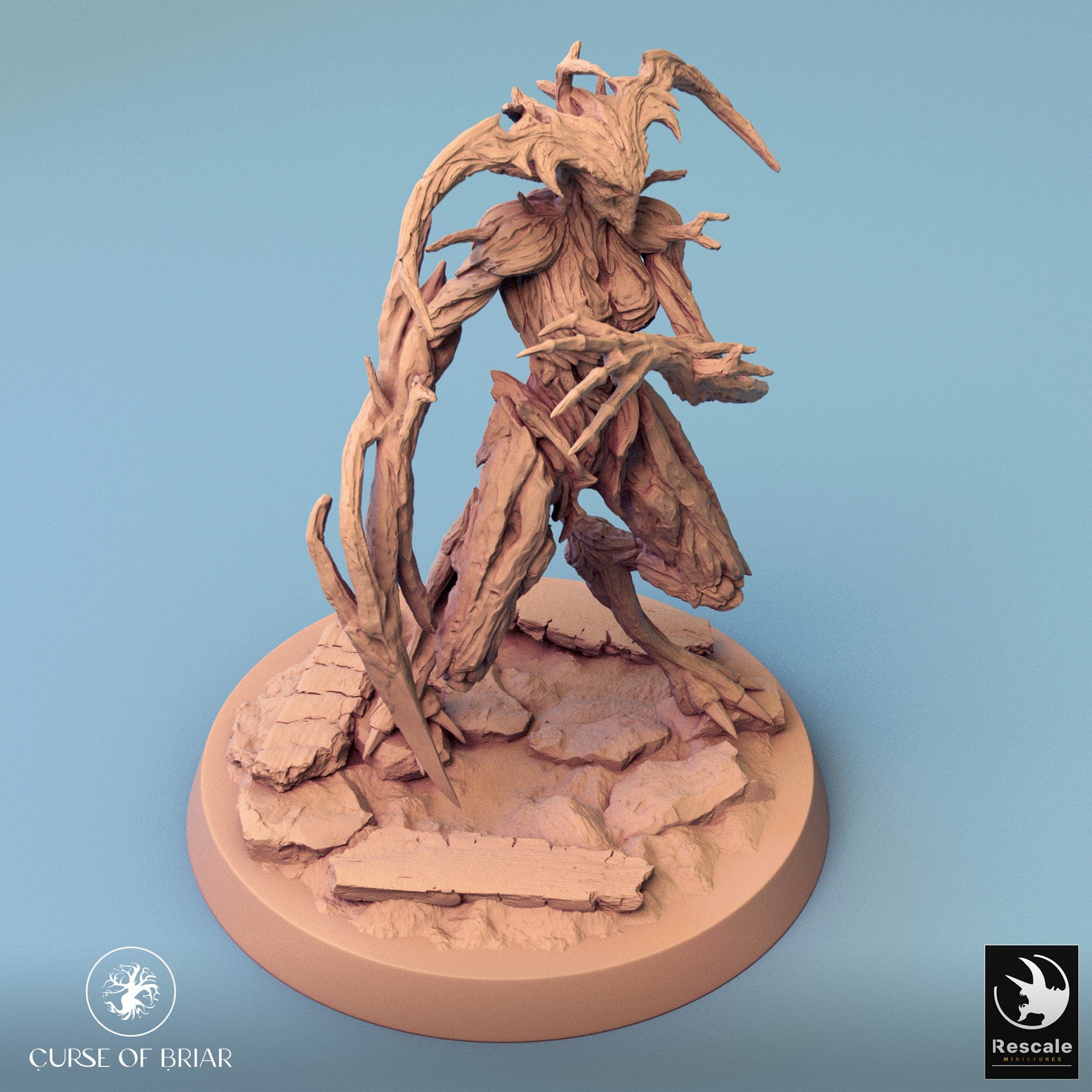 Tabletop RPG Miniature Woodfey - 32mm Qumi - Rescale Miniatures Quality Miniatures - Qumi Wargaming Mini Model Figure