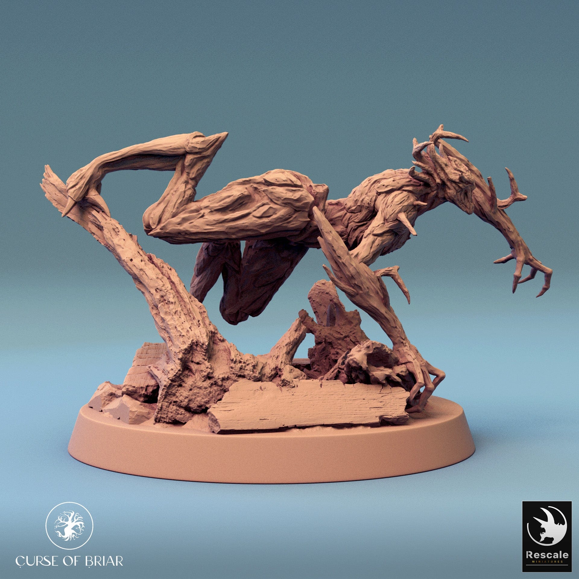 Tabletop RPG Miniature Woodfey - 32mm Qumi - Rescale Miniatures Quality Miniatures - Qumi Wargaming Mini Model Figure