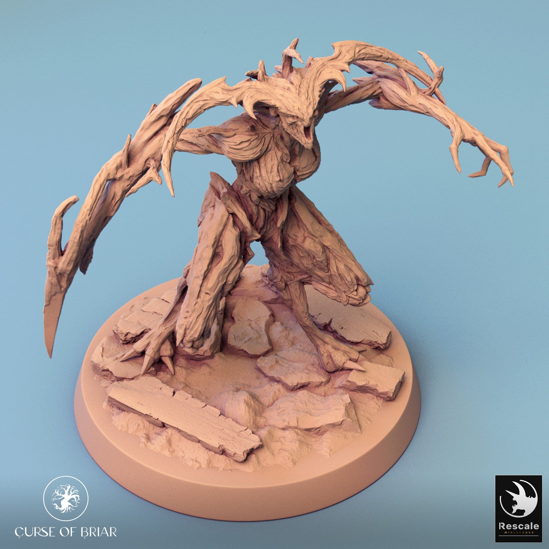 Tabletop RPG Miniature Woodfey - 32mm Qumi - Rescale Miniatures Quality Miniatures - Qumi Wargaming Mini Model Figure