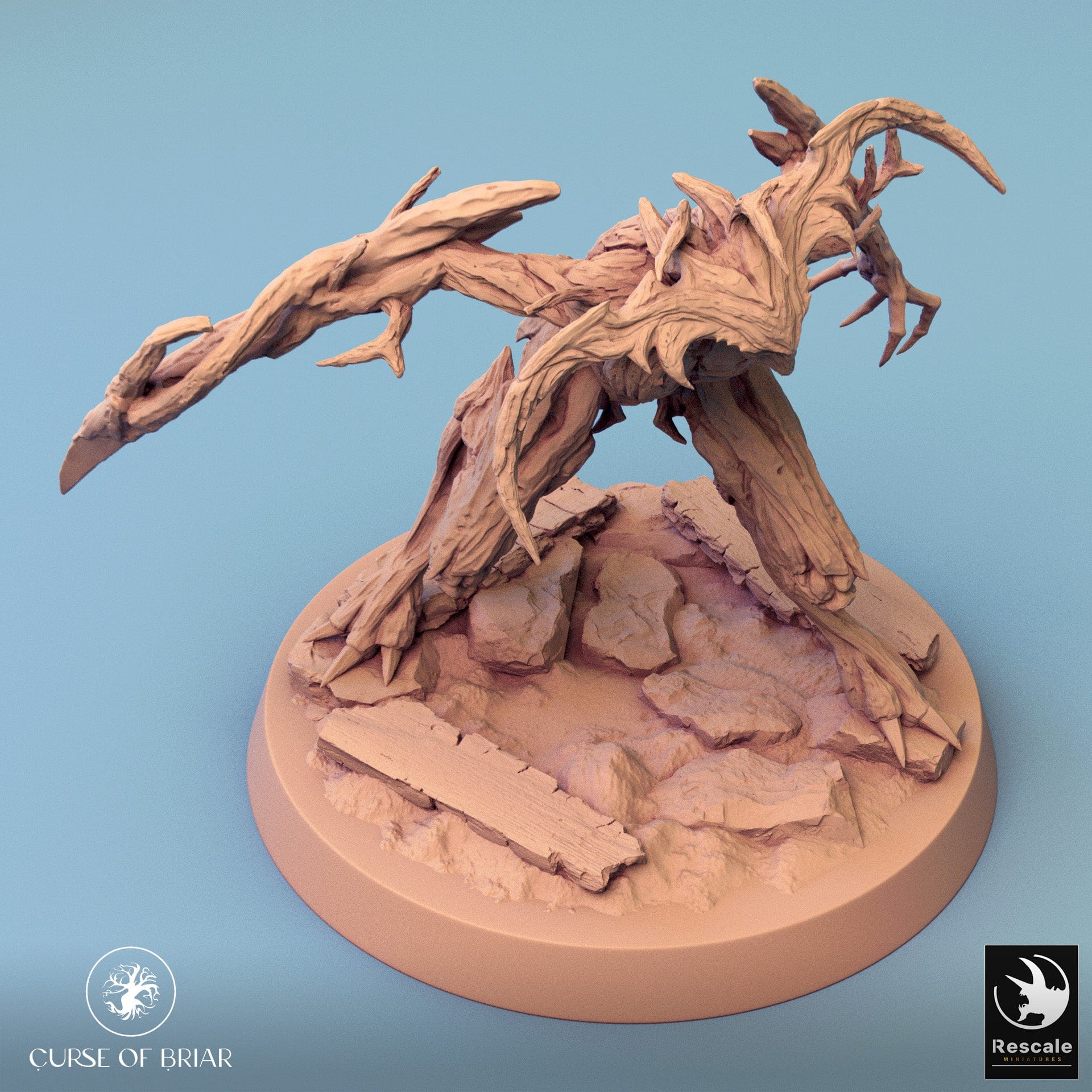 Tabletop RPG Miniature Woodfey - 32mm Qumi - Rescale Miniatures Quality Miniatures - Qumi Wargaming Mini Model Figure