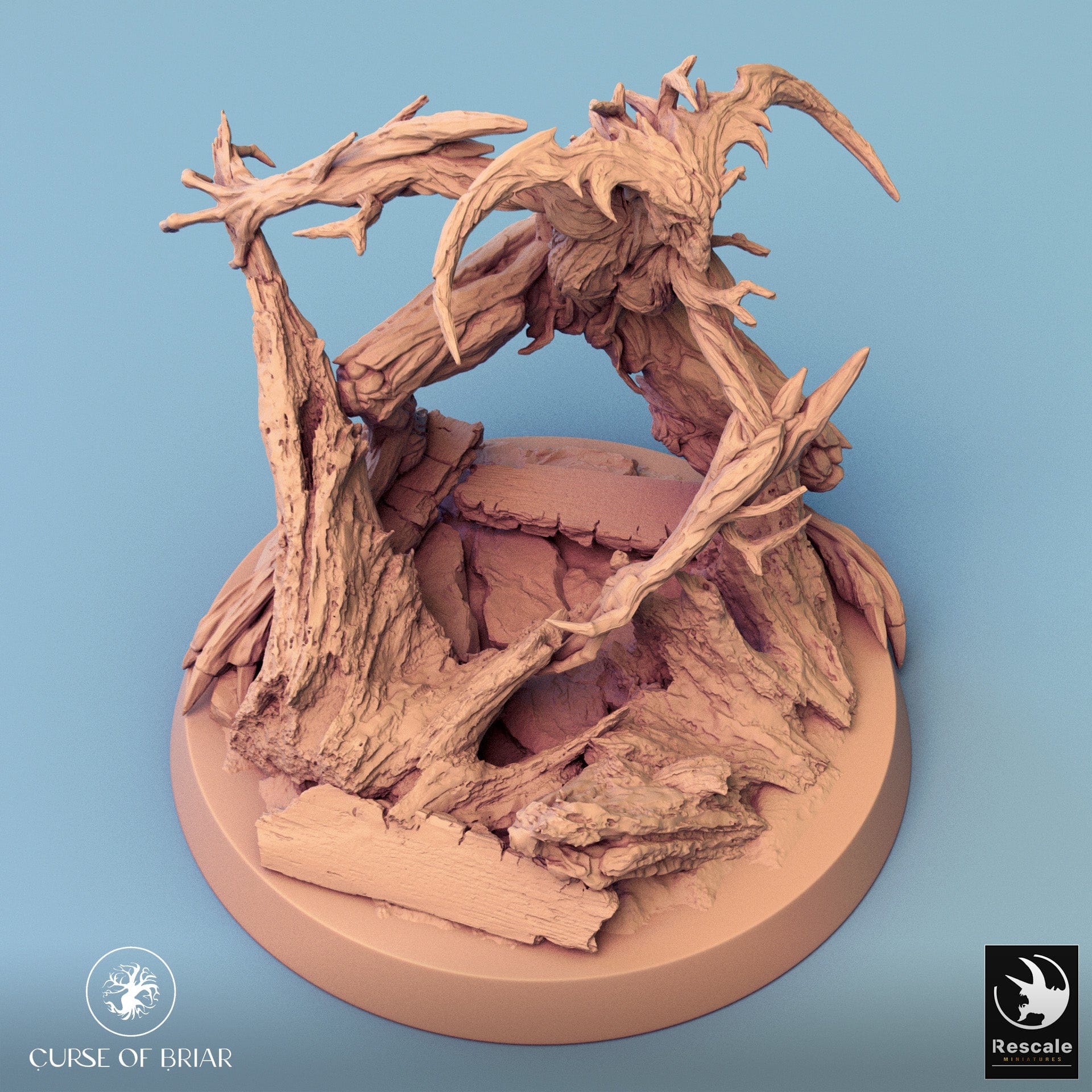 Tabletop RPG Miniature Woodfey - 32mm Qumi - Rescale Miniatures Quality Miniatures - Qumi Wargaming Mini Model Figure