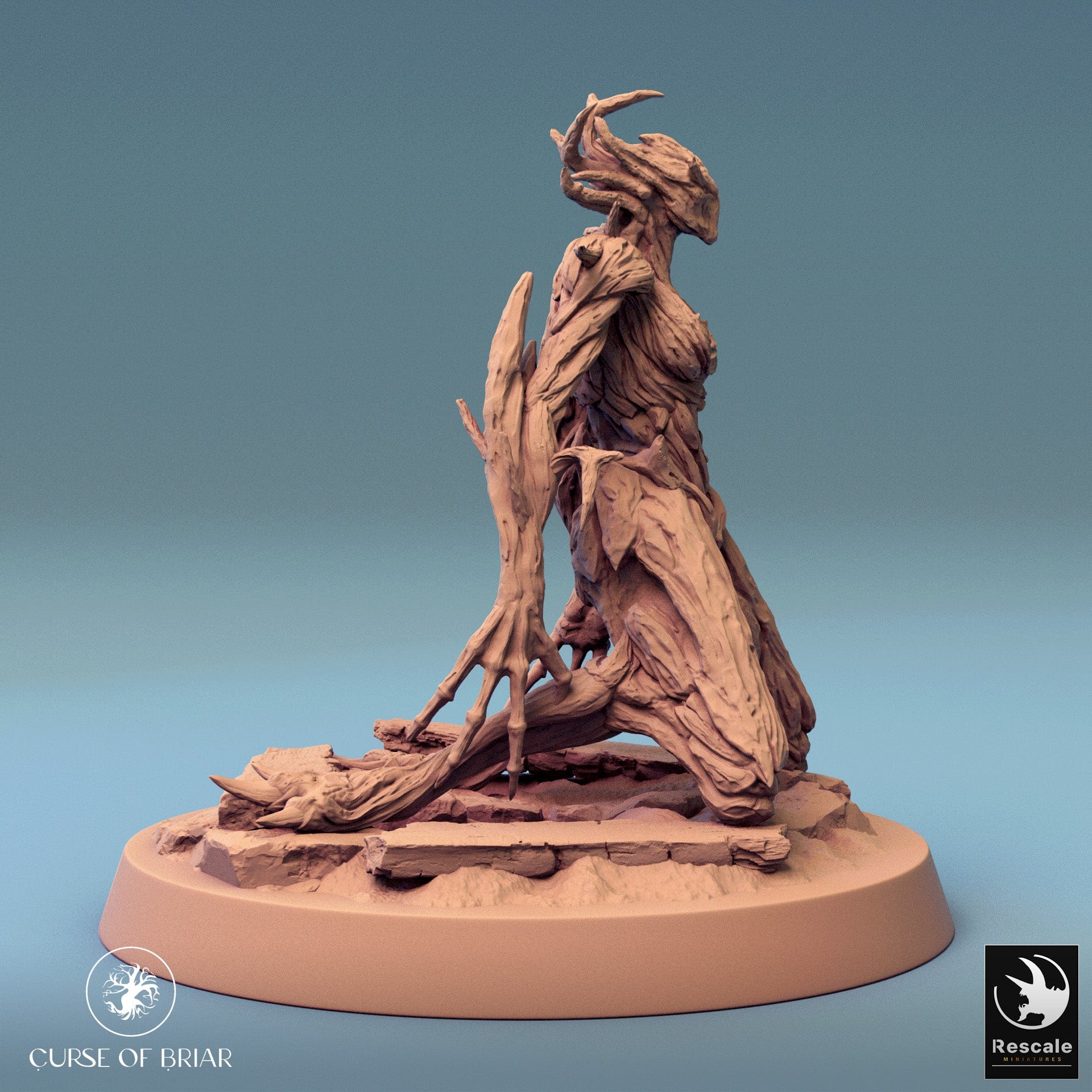 Tabletop RPG Miniature Woodfey - 32mm Qumi - Rescale Miniatures Quality Miniatures - Qumi Wargaming Mini Model Figure
