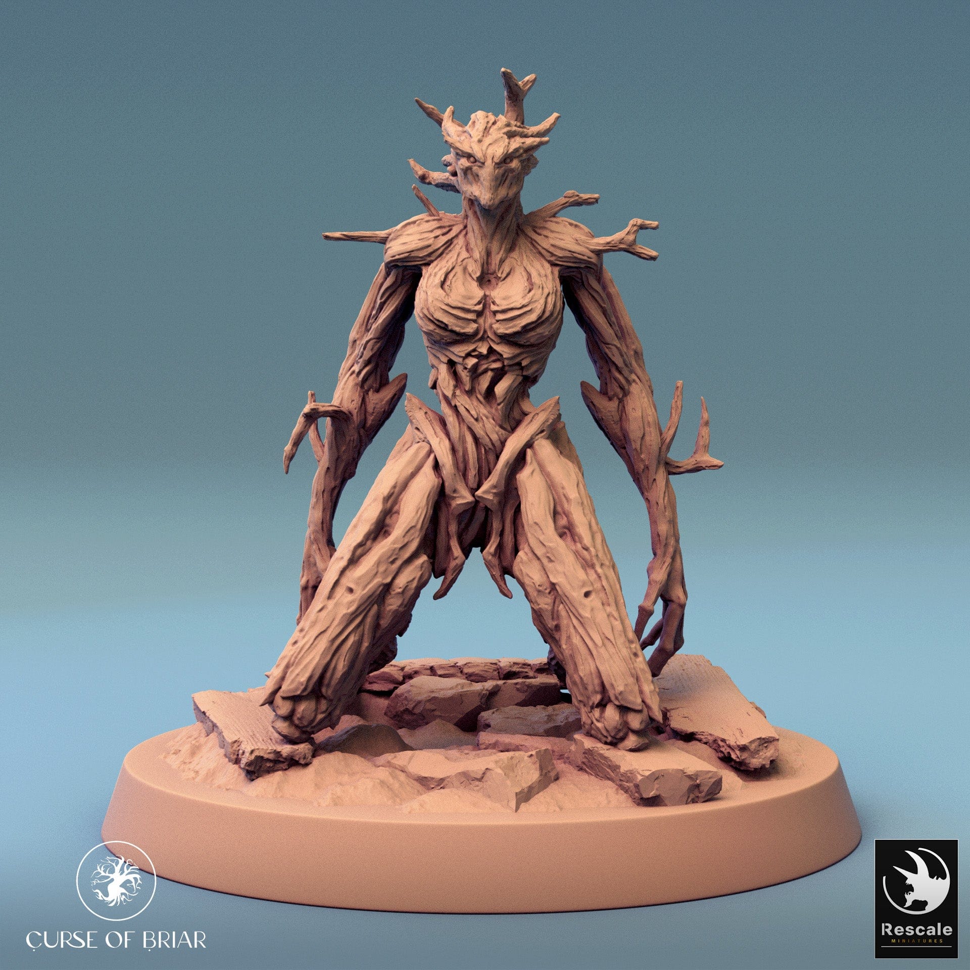 Tabletop RPG Miniature Woodfey - 32mm Qumi - Rescale Miniatures Quality Miniatures - Qumi Wargaming Mini Model Figure