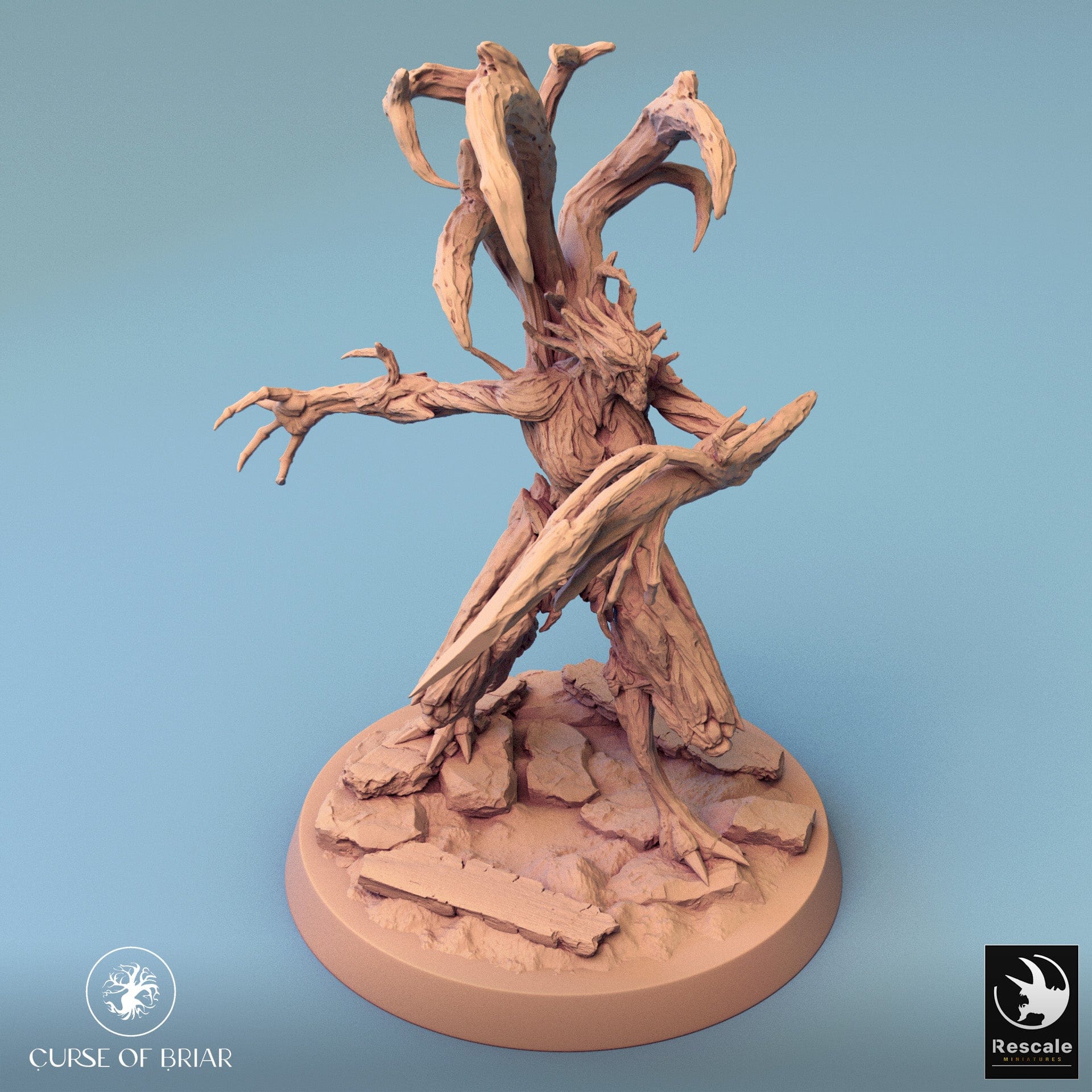Tabletop RPG Miniature Woodfey - 32mm Qumi - Rescale Miniatures Quality Miniatures - Qumi Wargaming Mini Model Figure