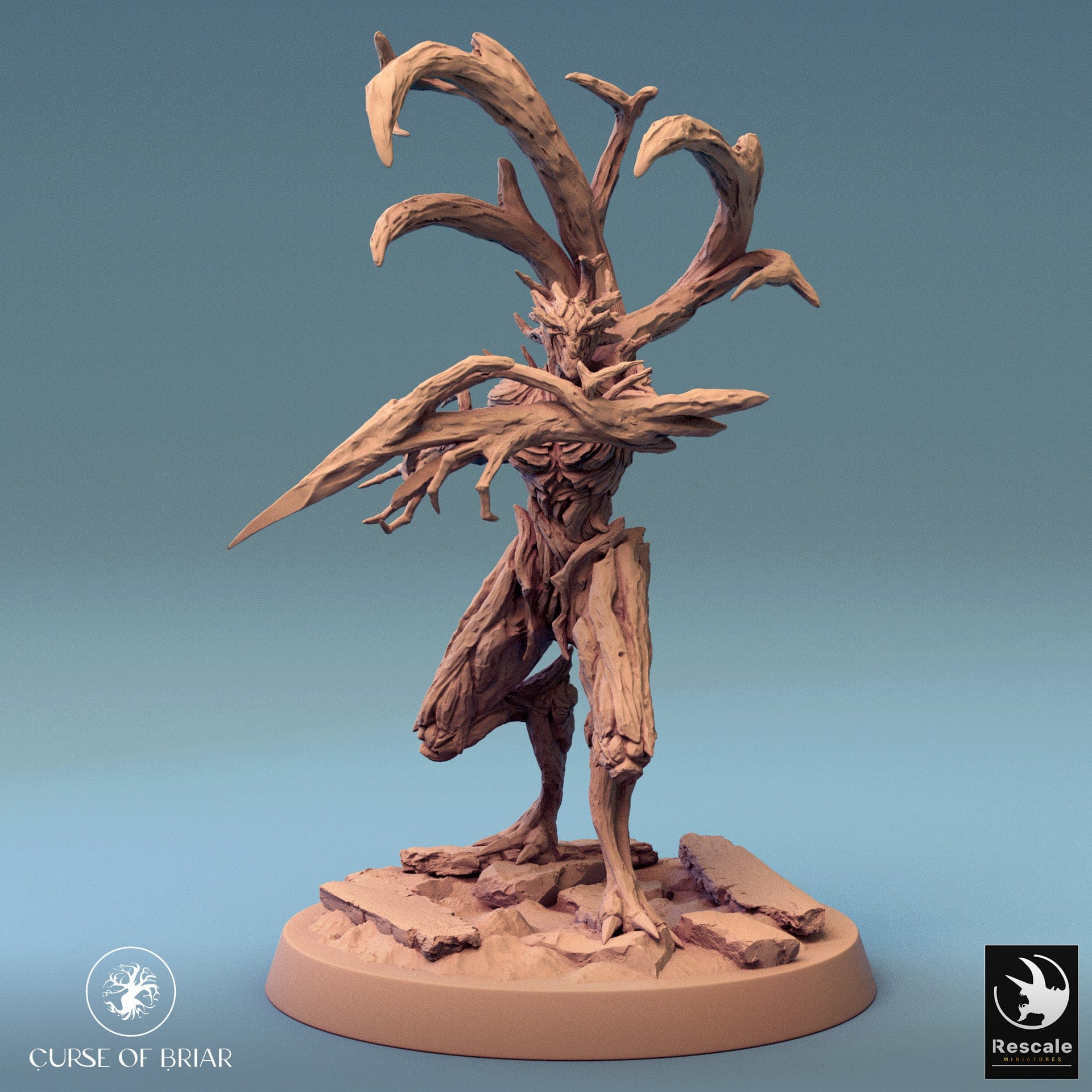 Tabletop RPG Miniature Woodfey - 32mm Qumi - Rescale Miniatures Quality Miniatures - Qumi Wargaming Mini Model Figure