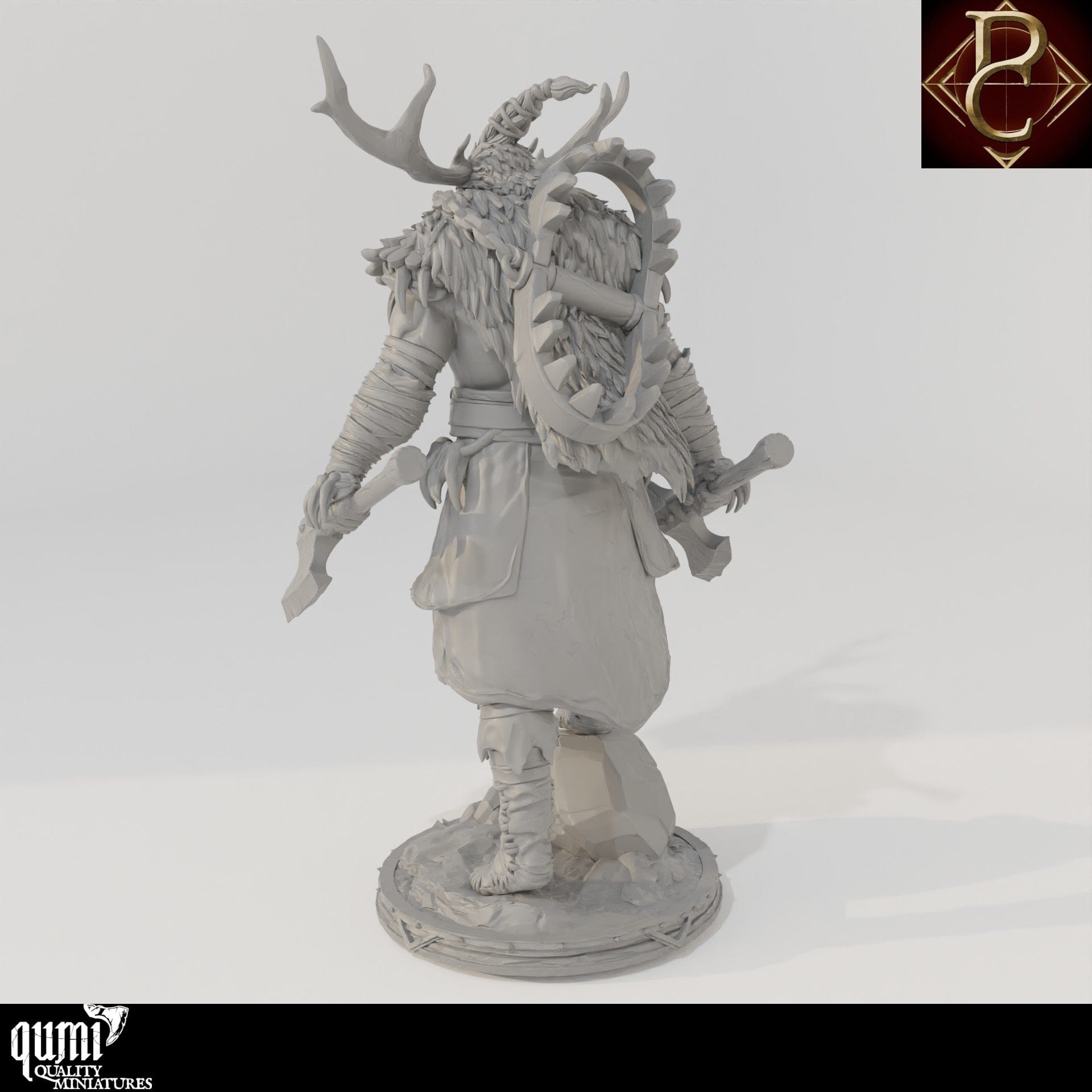Tabletop RPG Miniature Worfar The Beastbonded - 32mm to XL Size - Qumi - Parasite Collectibles Quality Miniatures - Qumi Wargaming Mini Model Figure