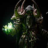 Orc Shaman Tabletop Miniature - Untamed Shaman XL by Qumi, 3D printed resin tabletop miniature for RPGs, wargaming and painting