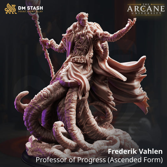 Tabletop Wizard Professor Frederik 32mm 75mm DM Stash