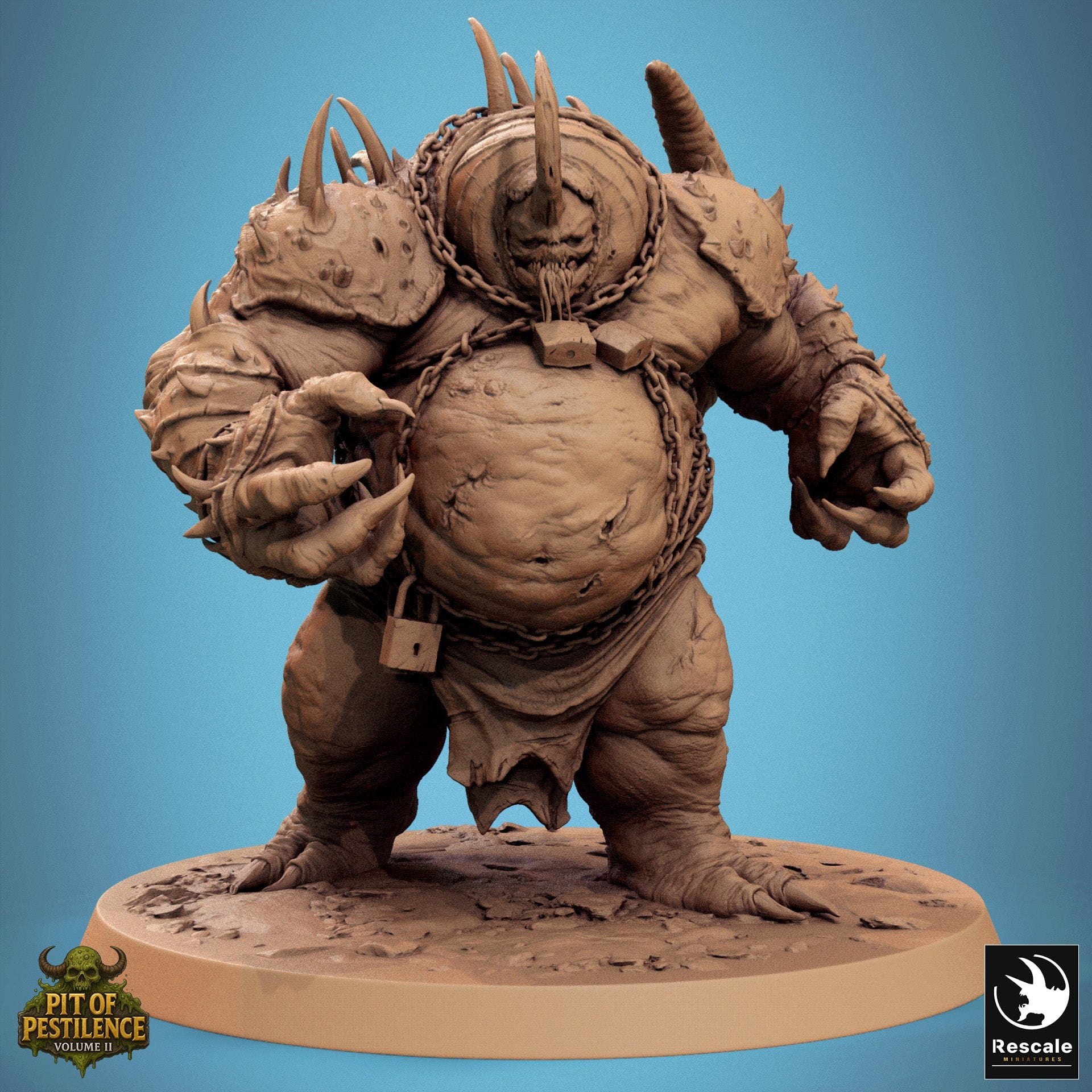 Fantasy Tabletop Monster Gutspawn Rescale Miniatures - Quality Miniatures - Qumi