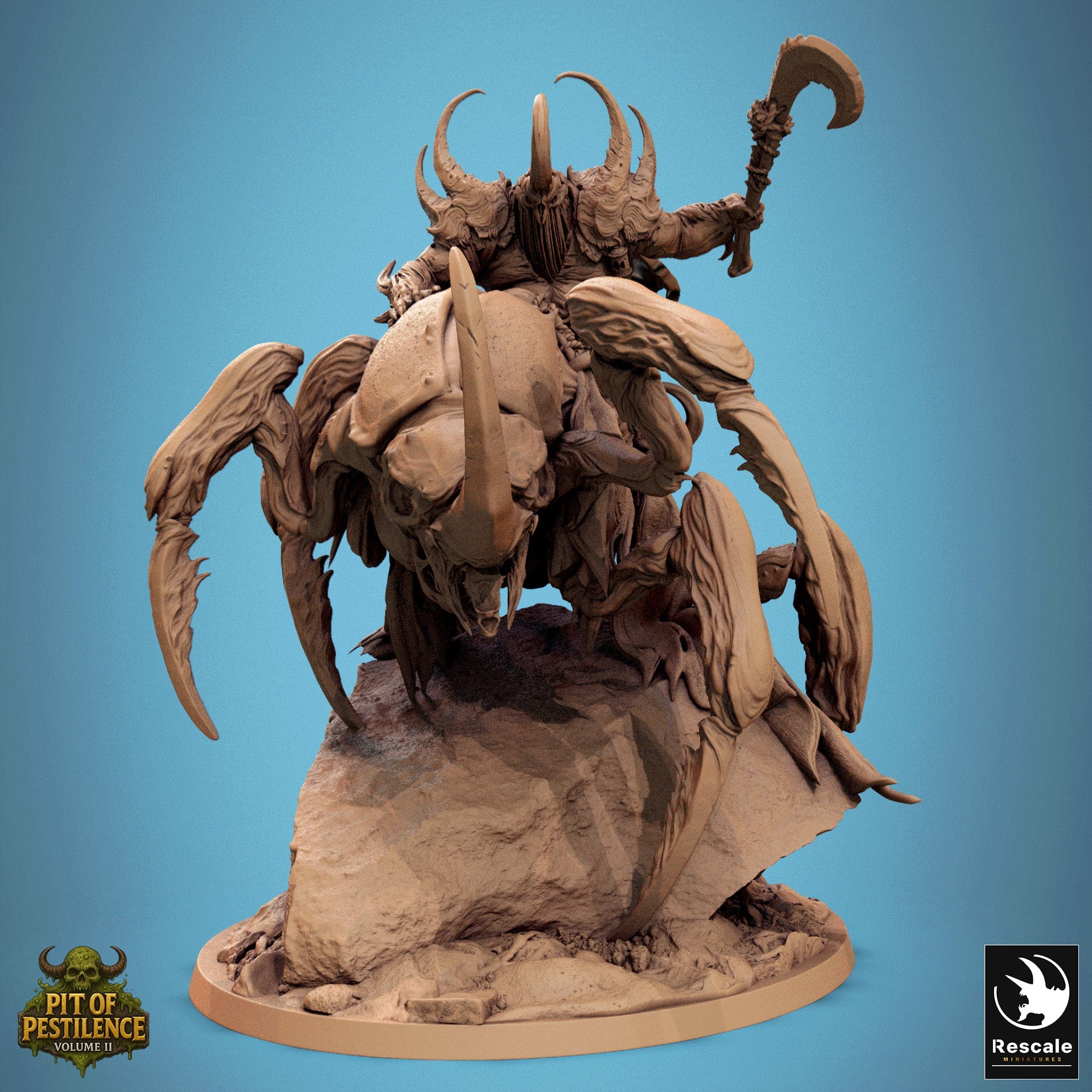 Fantasy Insect Monster Scarab Host Rescale Miniatures - Quality Miniatures - Qumi
