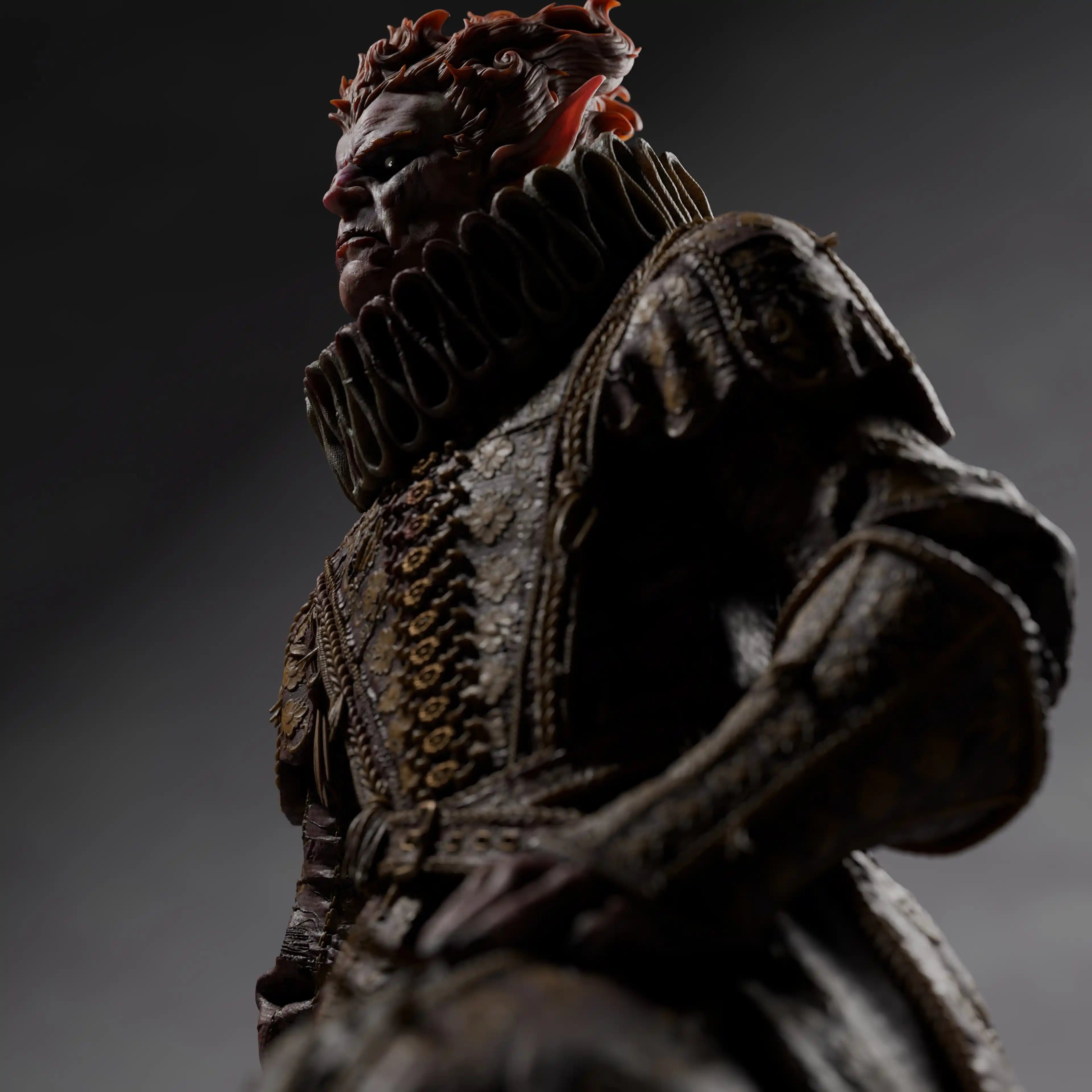 Undead Tabletop Monster Lord Vermillon 32mm & XXL  Rescale Miniatures - Quality Miniatures - Qumi