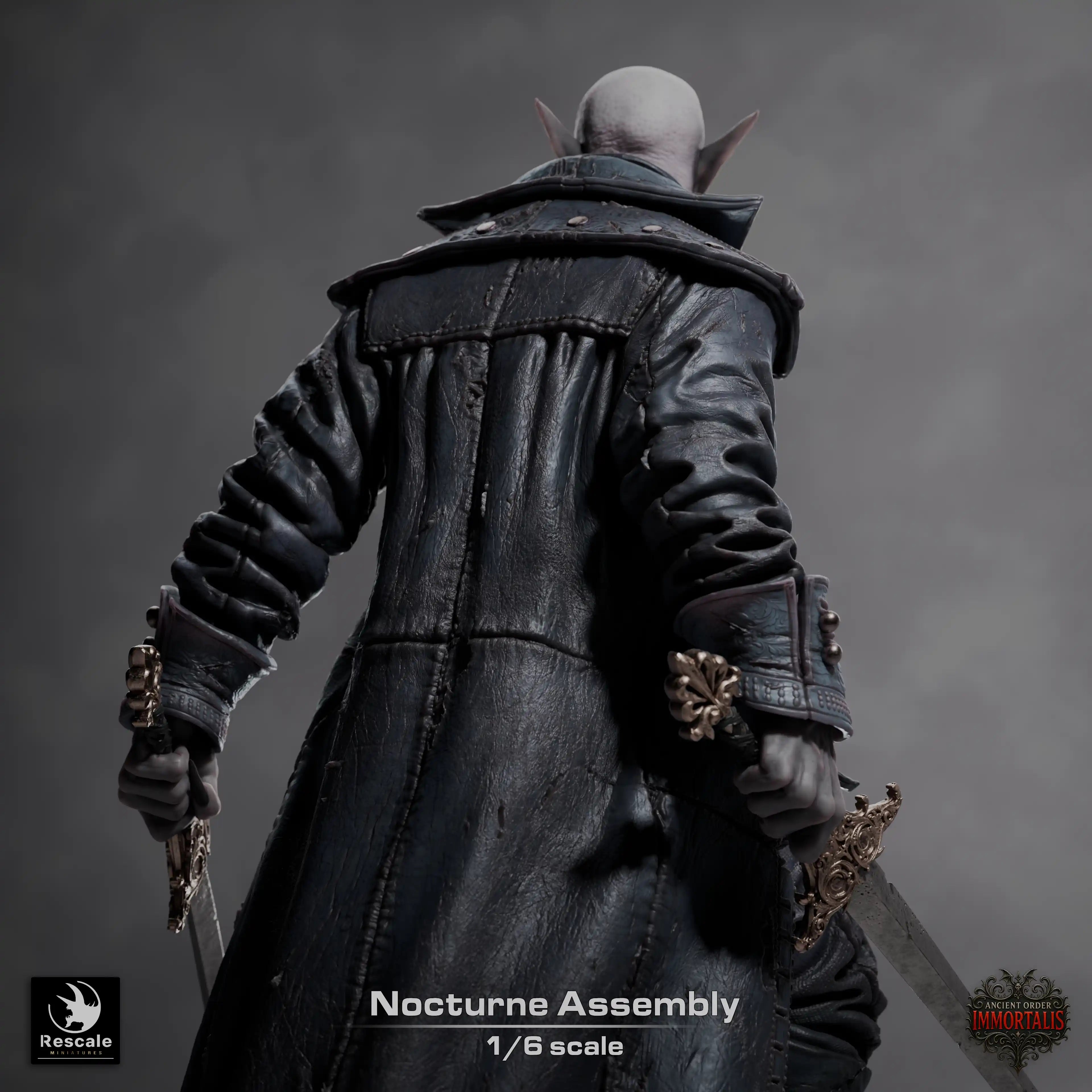 Undead Tabletop Monster Nocturne Assembly XXL  Rescale Miniatures - Quality Miniatures - Qumi