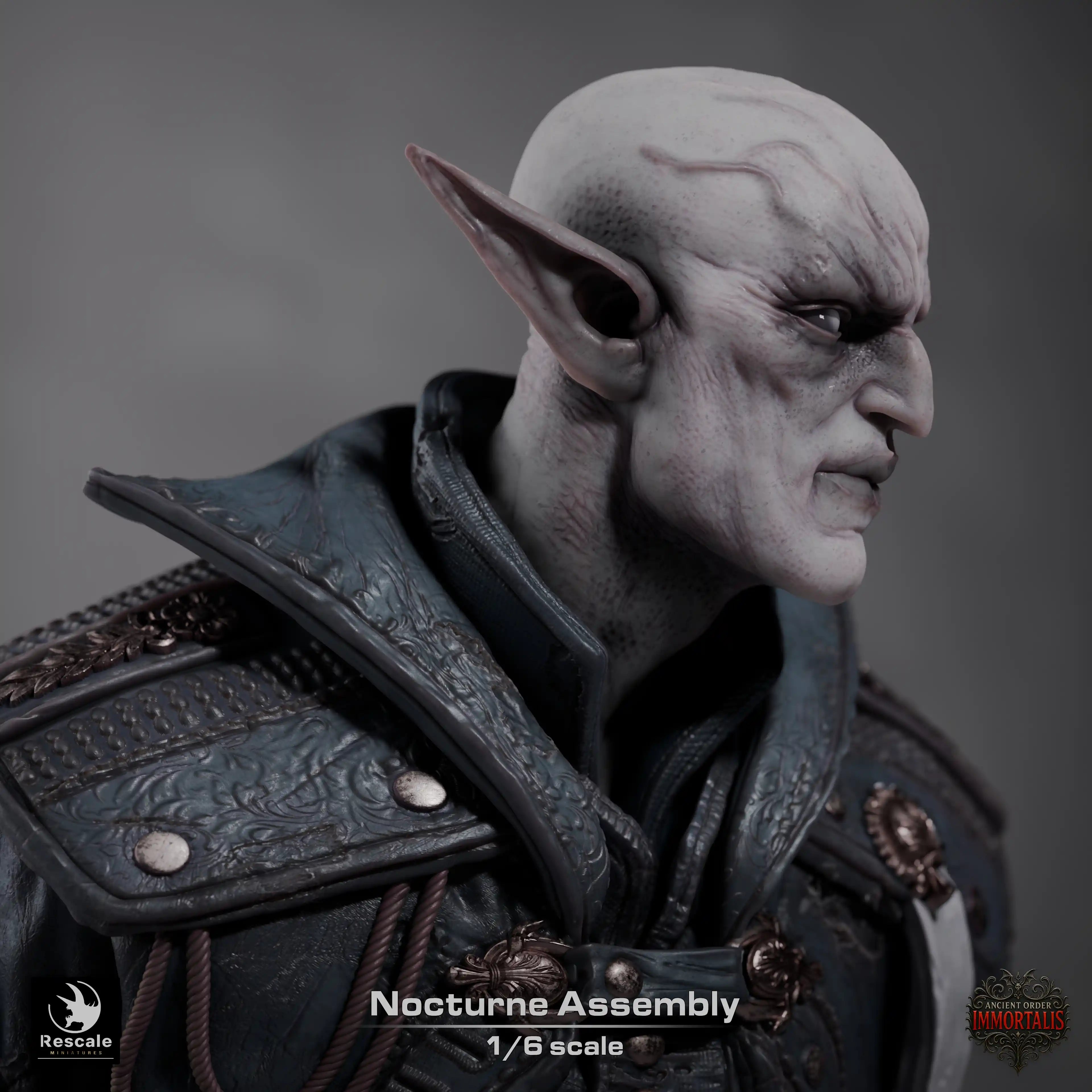 Undead Tabletop Monster Nocturne Assembly XXL  Rescale Miniatures - Quality Miniatures - Qumi