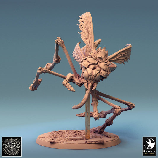 Tabletop RPG Miniature Dravon - 32mm Qumi - Rescale Miniatures V1 assault / saddle Quality Miniatures - Qumi Wargaming Mini Model Figure