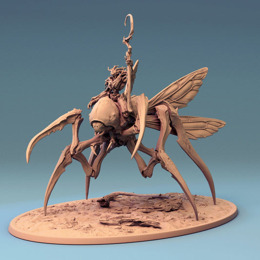 Tabletop RPG Miniature Fyrionis - 32mm Qumi - Rescale Miniatures V1 Attack A / Mounted Quality Miniatures - Qumi Wargaming Mini Model Figure