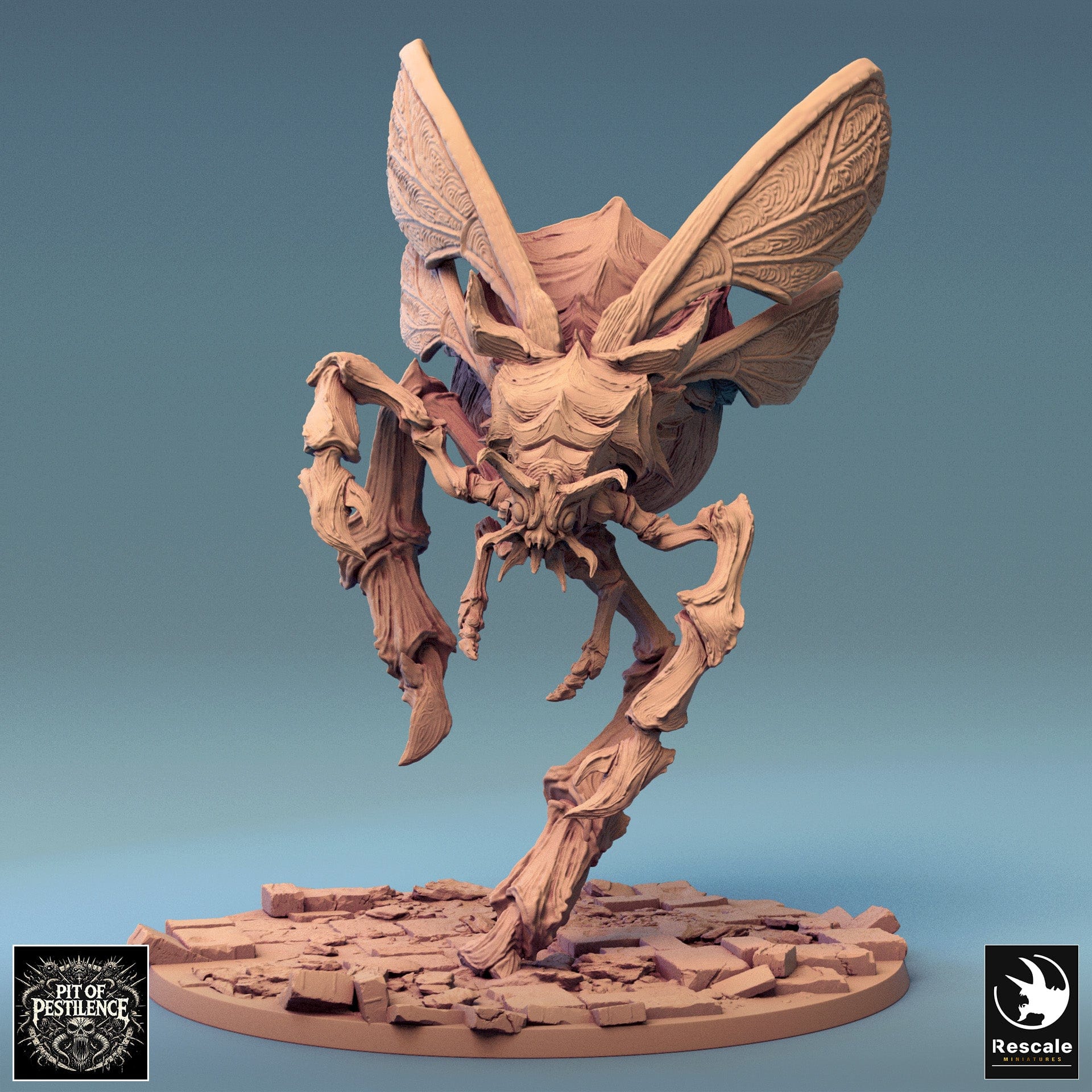 Tabletop RPG Miniature Kharax - 32mm Qumi - Rescale Miniatures V1 attack / wild Quality Miniatures - Qumi Wargaming Mini Model Figure