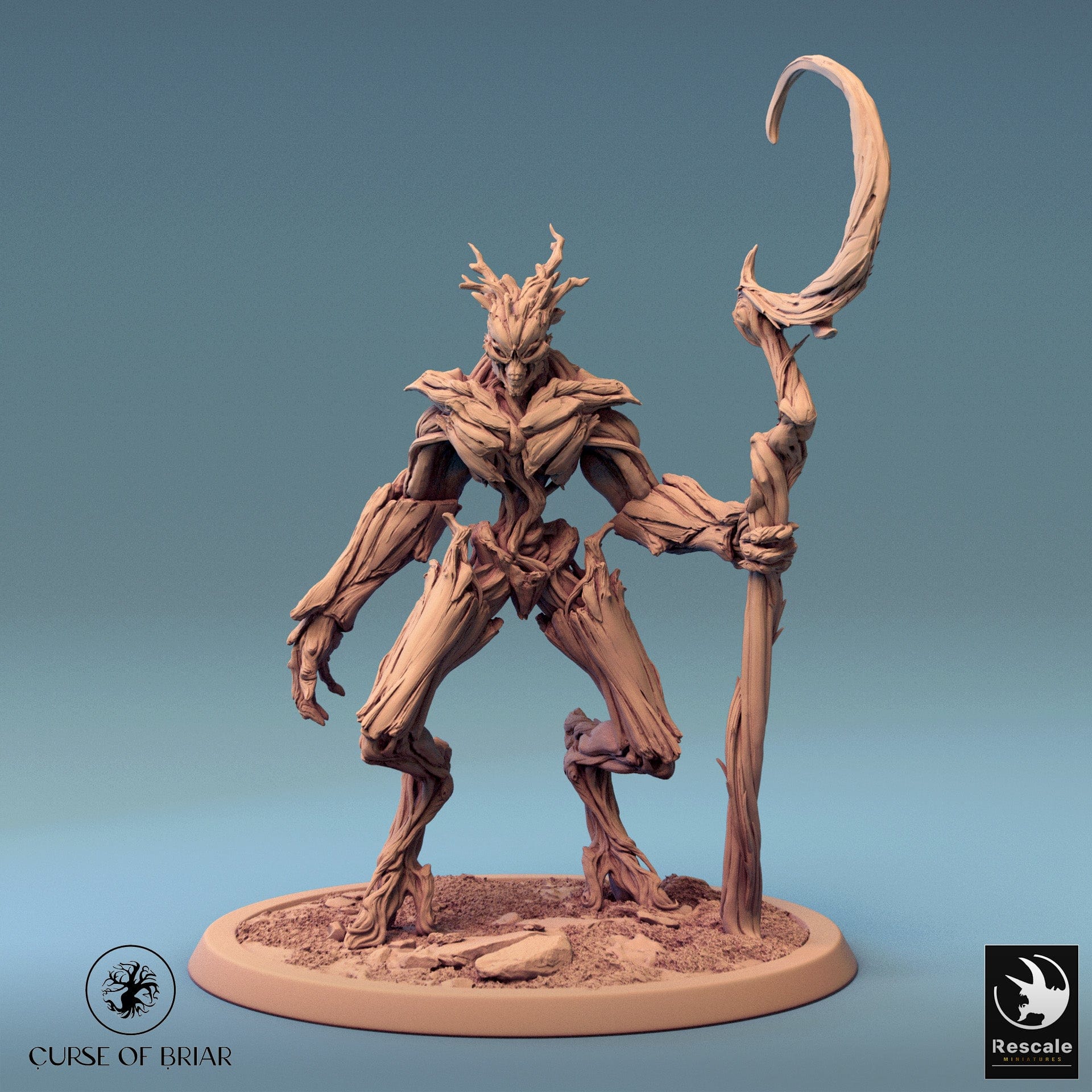 Tabletop RPG Miniature Branchblades - 32mm Qumi - Rescale Miniatures V1 Chief / Thicket Quality Miniatures - Qumi Wargaming Mini Model Figure