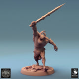 Monster Putrid Servants Tabletop Miniatures by Qumi, 3D printed resin tabletop miniature for RPGs, wargaming and painting