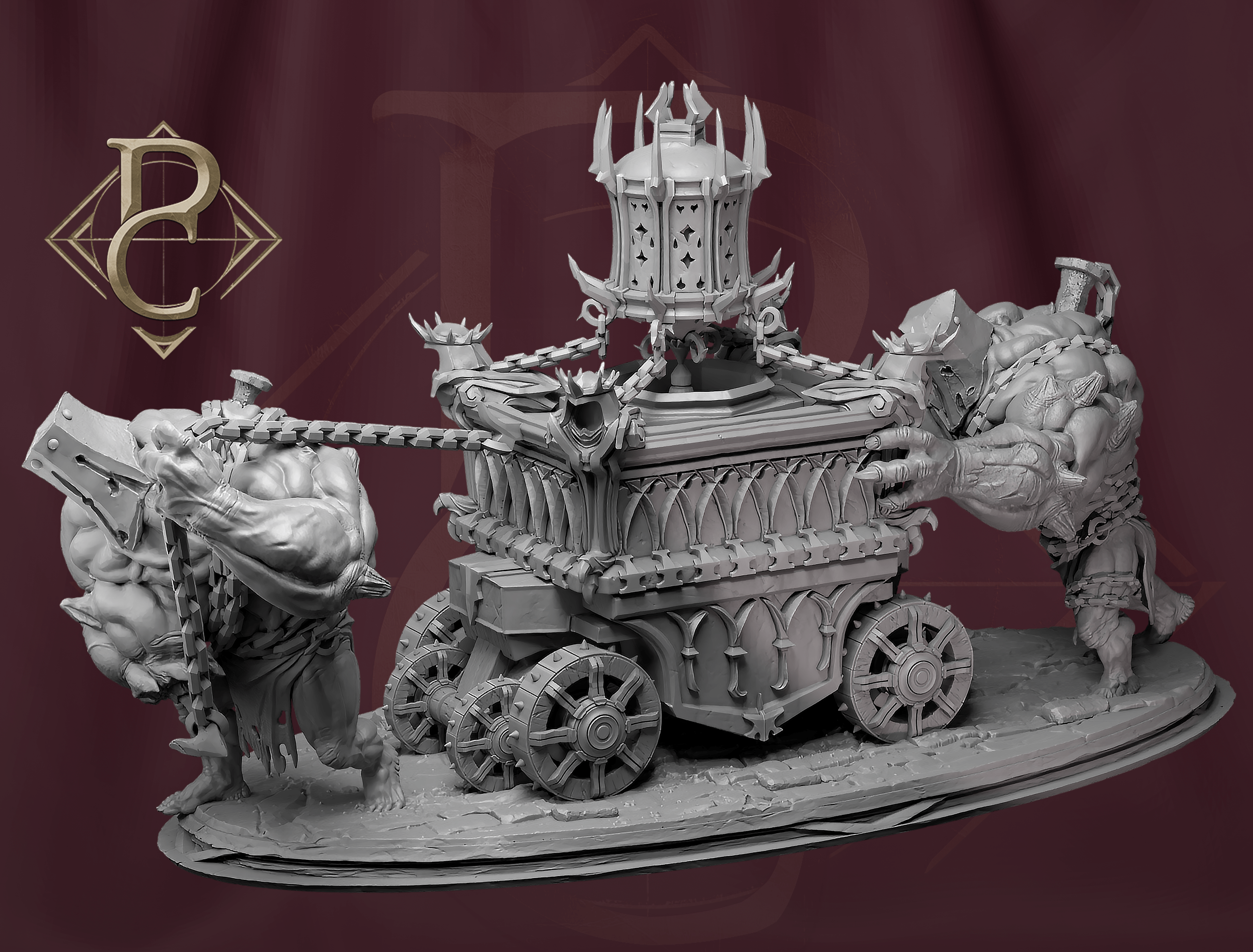 Tabletop RPG Miniature Aetherblight Censer Qumi - Parasite Collectibles V1 Quality Miniatures - Qumi Wargaming Mini Model Figure