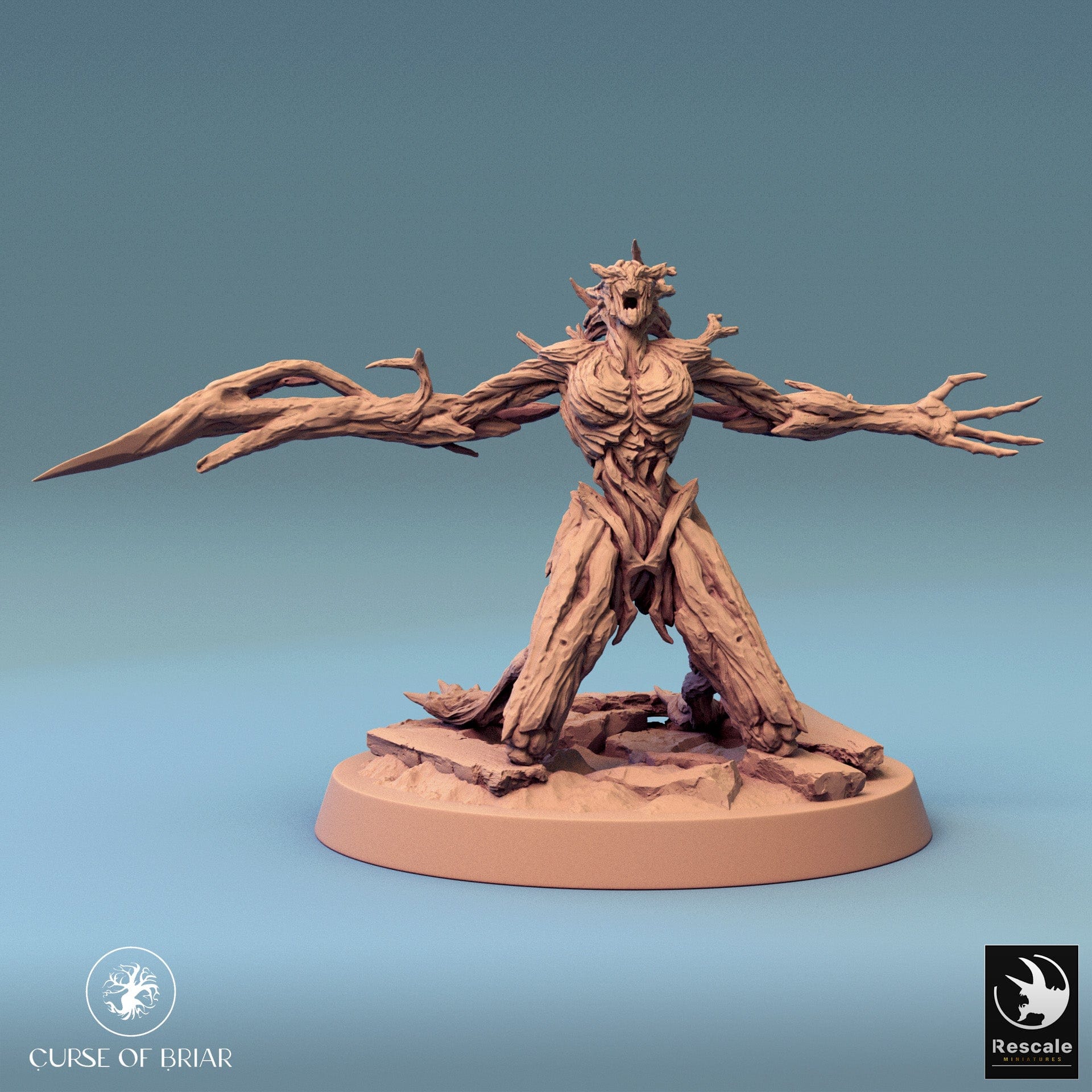 Tabletop RPG Miniature Woodfey - 32mm Qumi - Rescale Miniatures V11 Protect Quality Miniatures - Qumi Wargaming Mini Model Figure