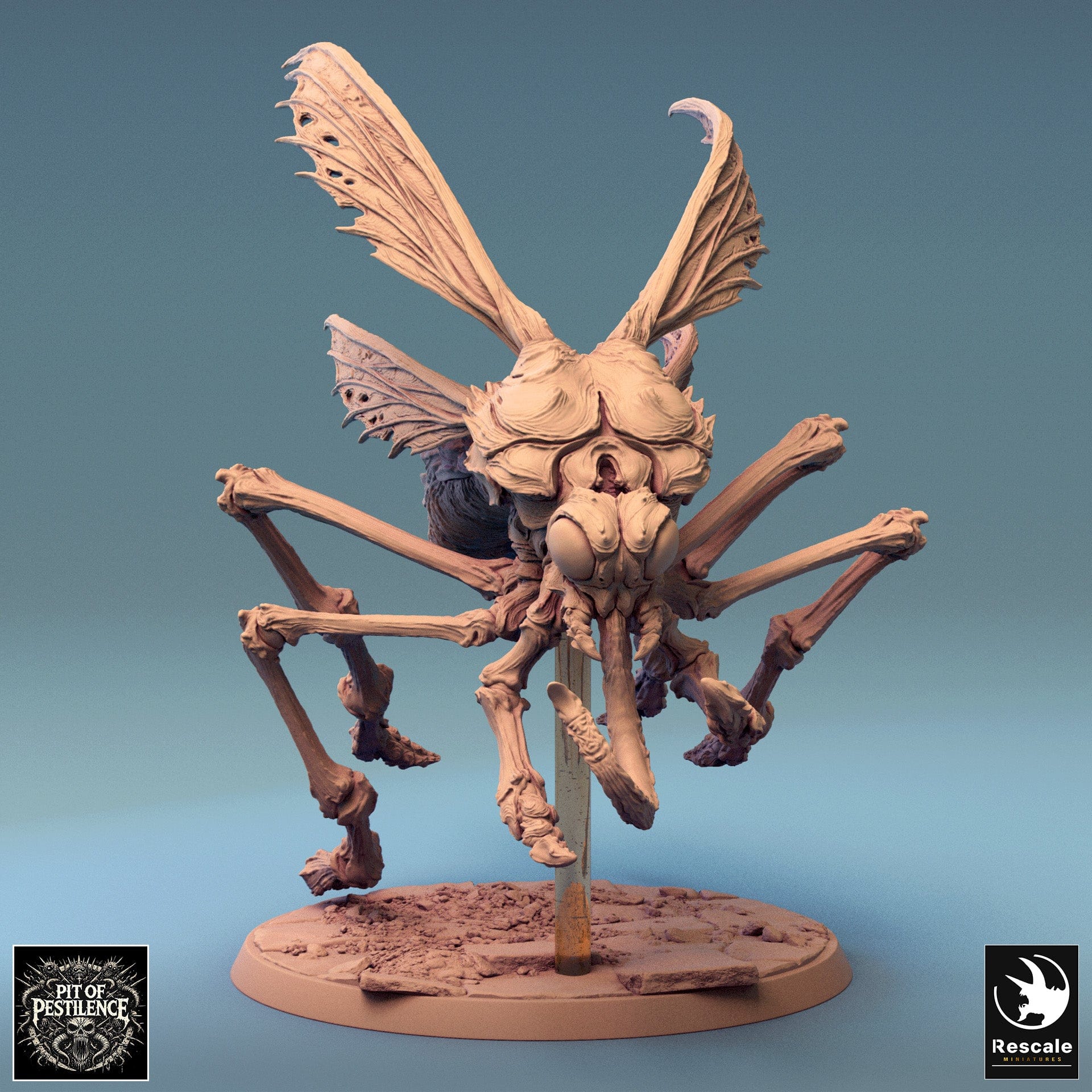 Tabletop RPG Miniature Dravon - 32mm Qumi - Rescale Miniatures V3 cast / wild Quality Miniatures - Qumi Wargaming Mini Model Figure