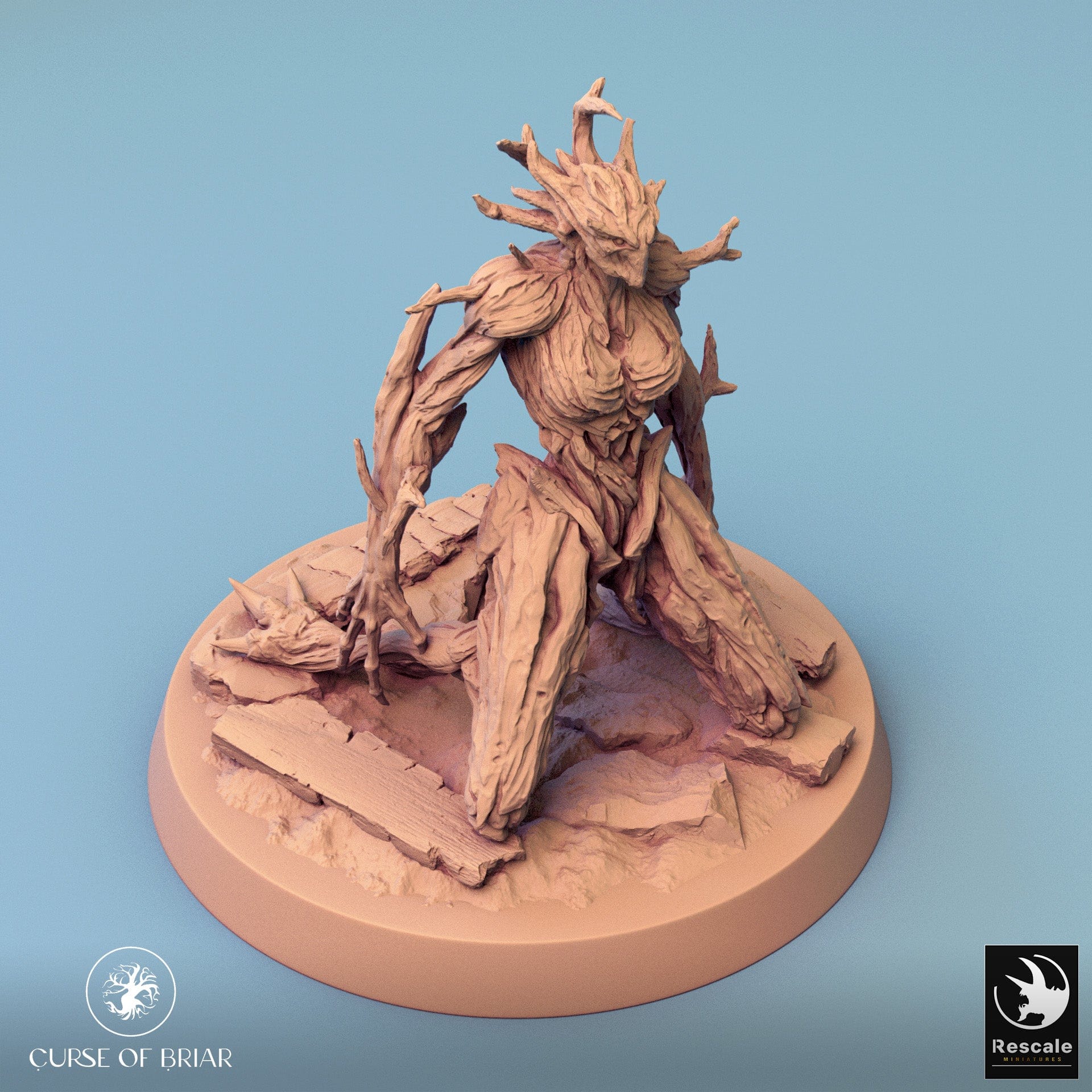 Tabletop RPG Miniature Woodfey - 32mm Qumi - Rescale Miniatures V3 Fall Quality Miniatures - Qumi Wargaming Mini Model Figure