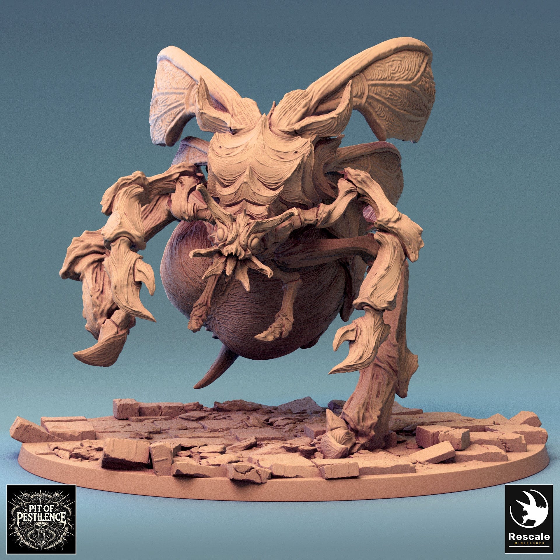 Tabletop RPG Miniature Kharax - 32mm Qumi - Rescale Miniatures V4 pursuit / wild Quality Miniatures - Qumi Wargaming Mini Model Figure