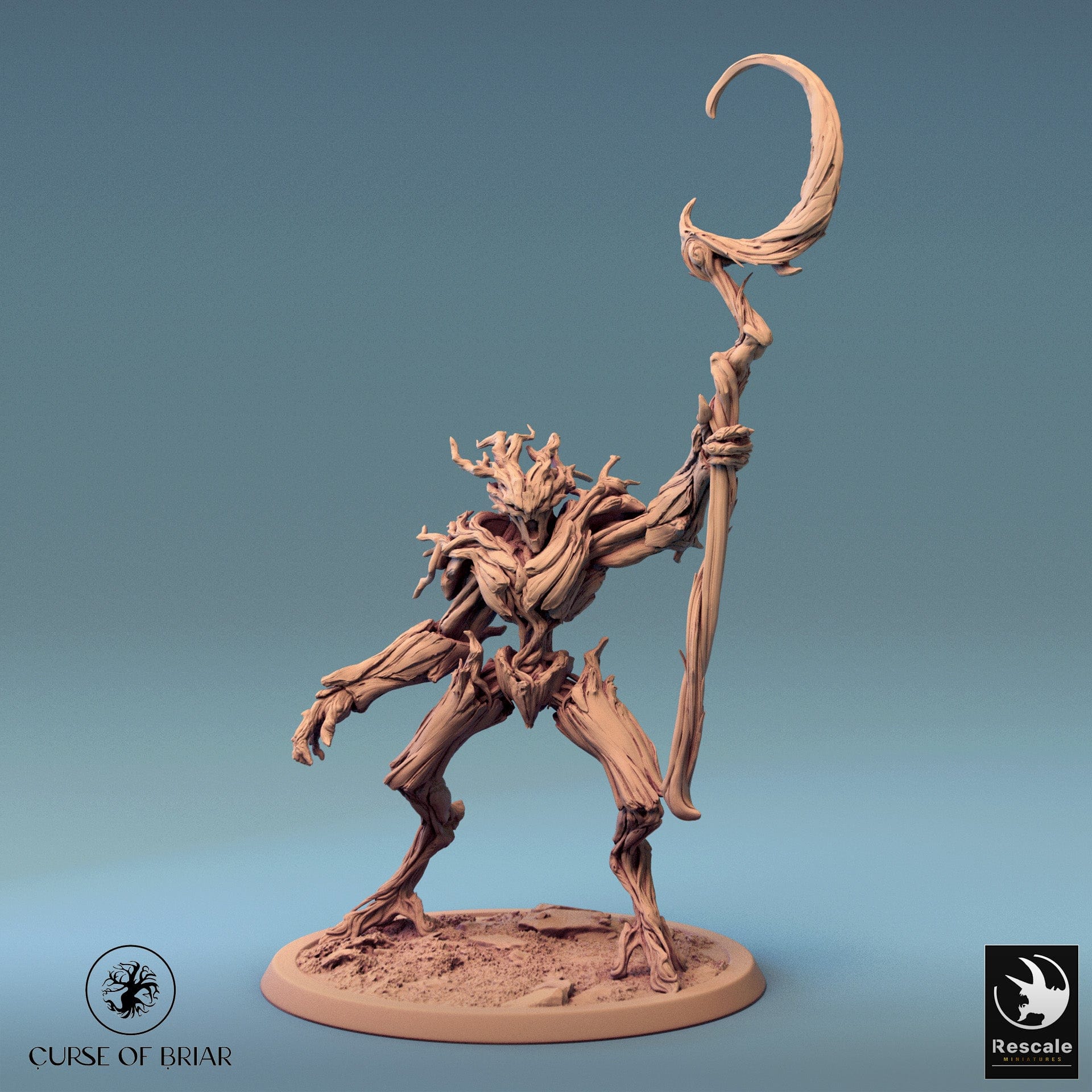 Tabletop RPG Miniature Branchblades - 32mm Qumi - Rescale Miniatures V5 Ode / Treefolk Quality Miniatures - Qumi Wargaming Mini Model Figure