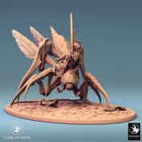 Creature Tabletop Miniature - Fyrionis by Qumi, 3D printed resin tabletop miniature for RPGs, wargaming and painting