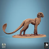 Creature Solaris Panthera Tabletop Miniatures by Qumi, 3D printed resin tabletop miniature for RPGs, wargaming and painting
