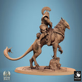 Creature Gryph Tabletop Miniatures by Qumi, 3D printed resin tabletop miniature for RPGs, wargaming and painting