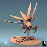 Creature Tabletop Miniature - Fyrionis by Qumi, 3D printed resin tabletop miniature for RPGs, wargaming and painting