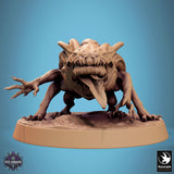 Creature Devilish Flea Tabletop Miniatures by Qumi, 3D printed resin tabletop miniature for RPGs, wargaming and painting