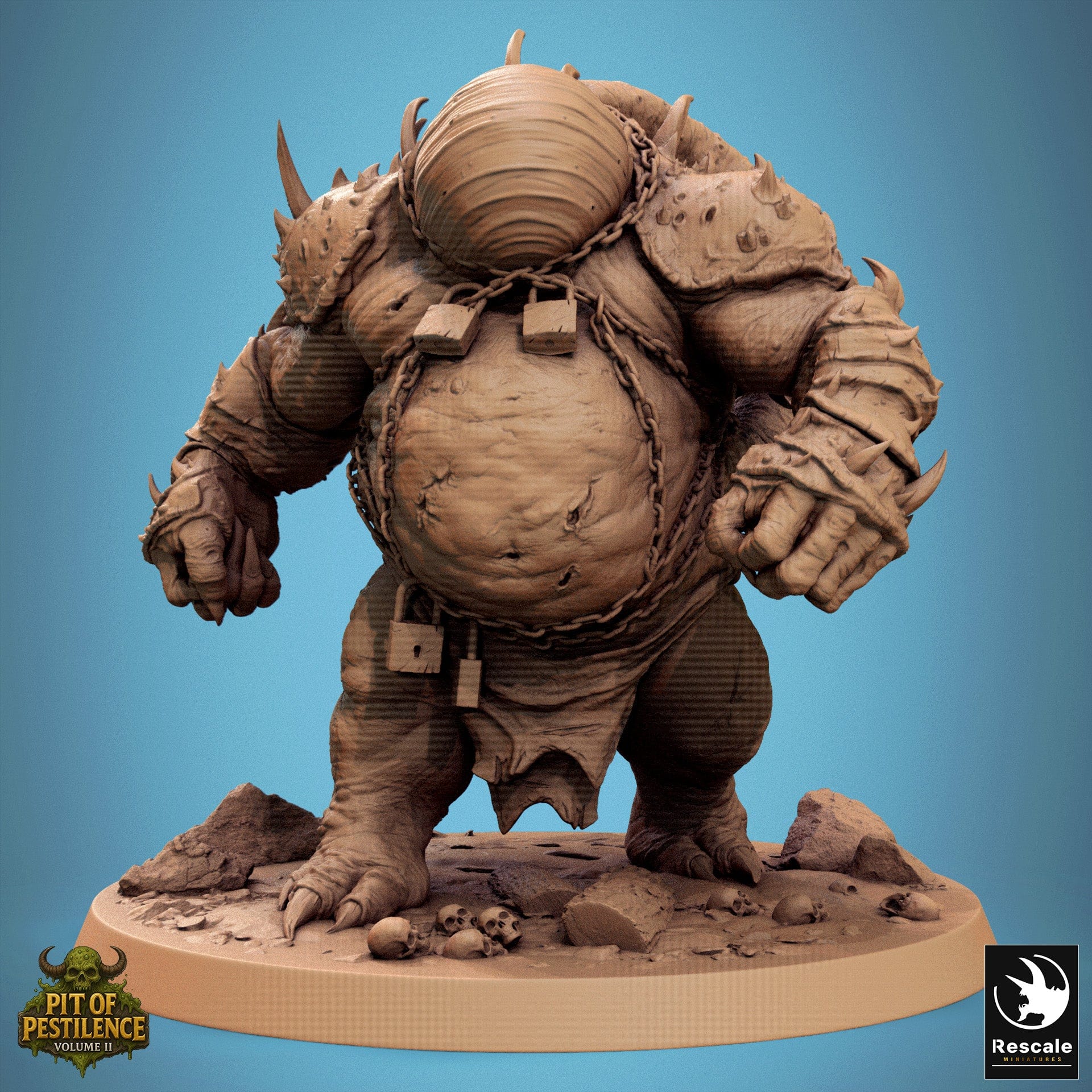 Fantasy Tabletop Monster Gutspawn Rescale Miniatures - Quality Miniatures - Qumi