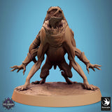 Creature Devilish Flea Tabletop Miniatures by Qumi, 3D printed resin tabletop miniature for RPGs, wargaming and painting